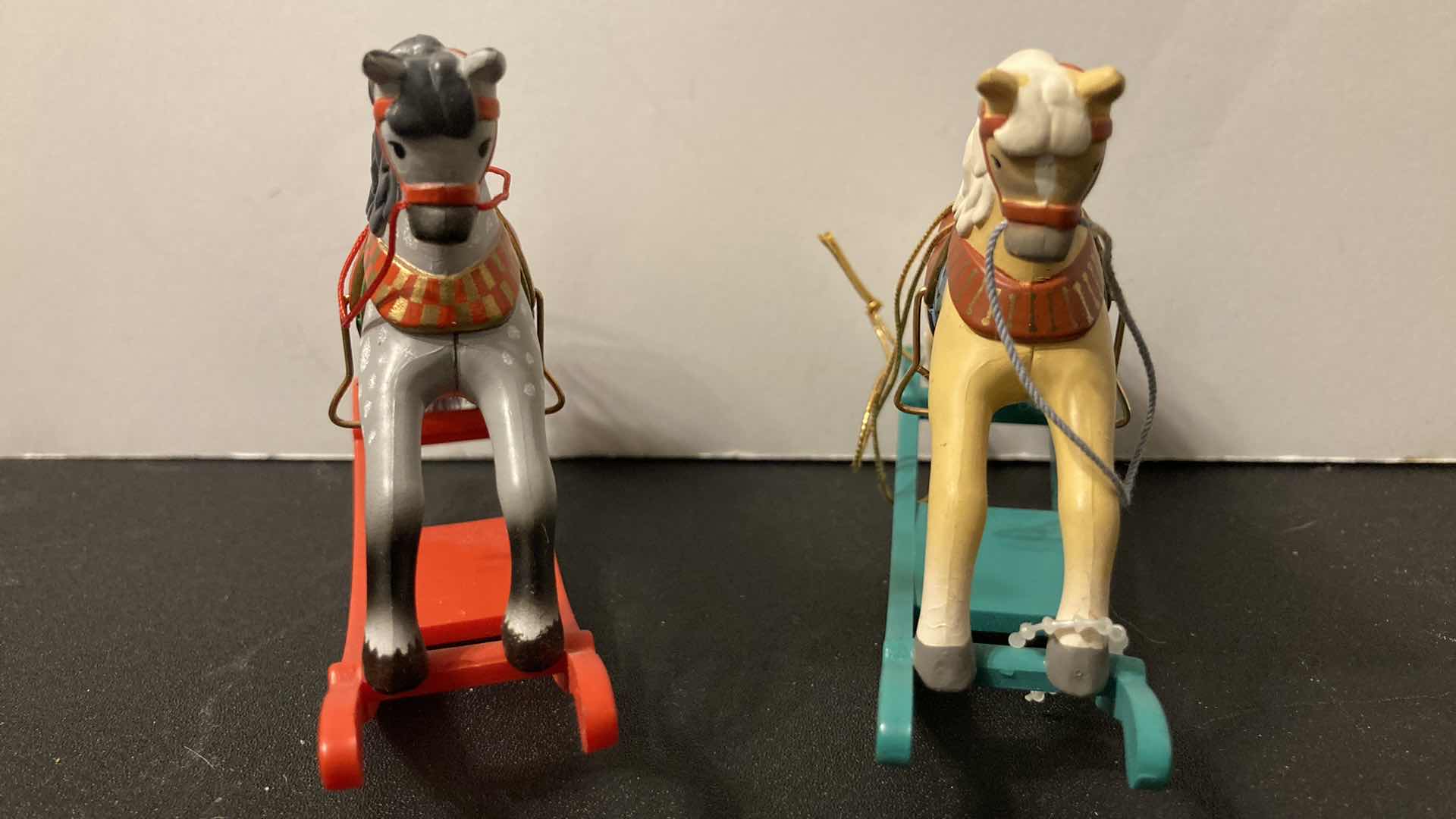 Photo 3 of HALLMARK KEEPSAKE ROCKING HORSE COLLECTORS SERIES ORNAMENTS (2)