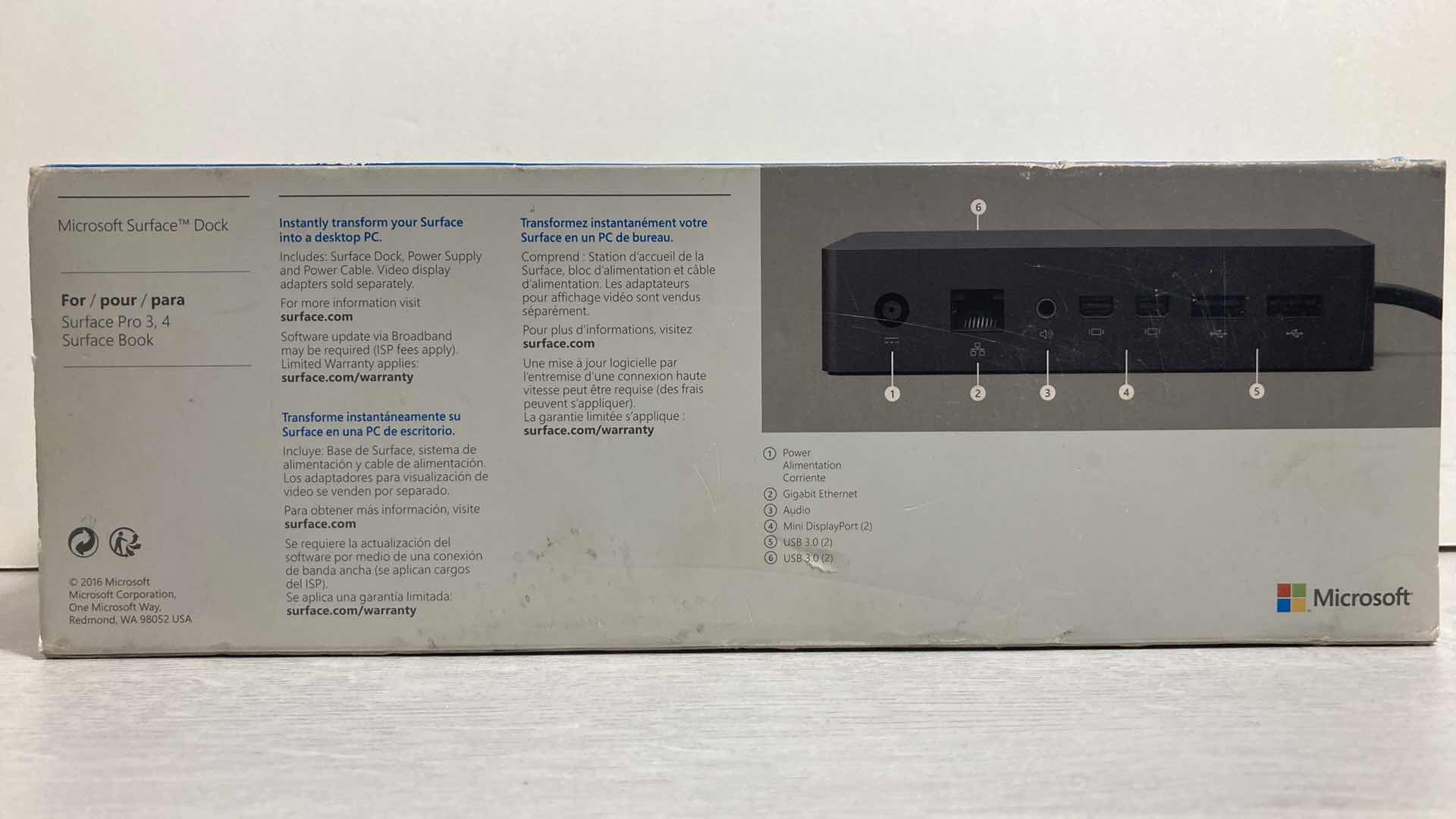 Photo 3 of NEW MICROSOFT SURFACE DOCK MODEL PD9-00003