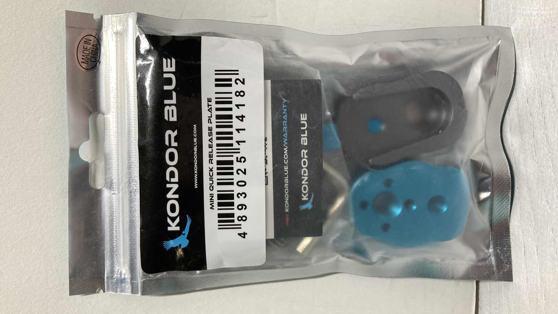 Photo 2 of KONDOR BLUE MINI QUICK RELEASE PLATE (2)