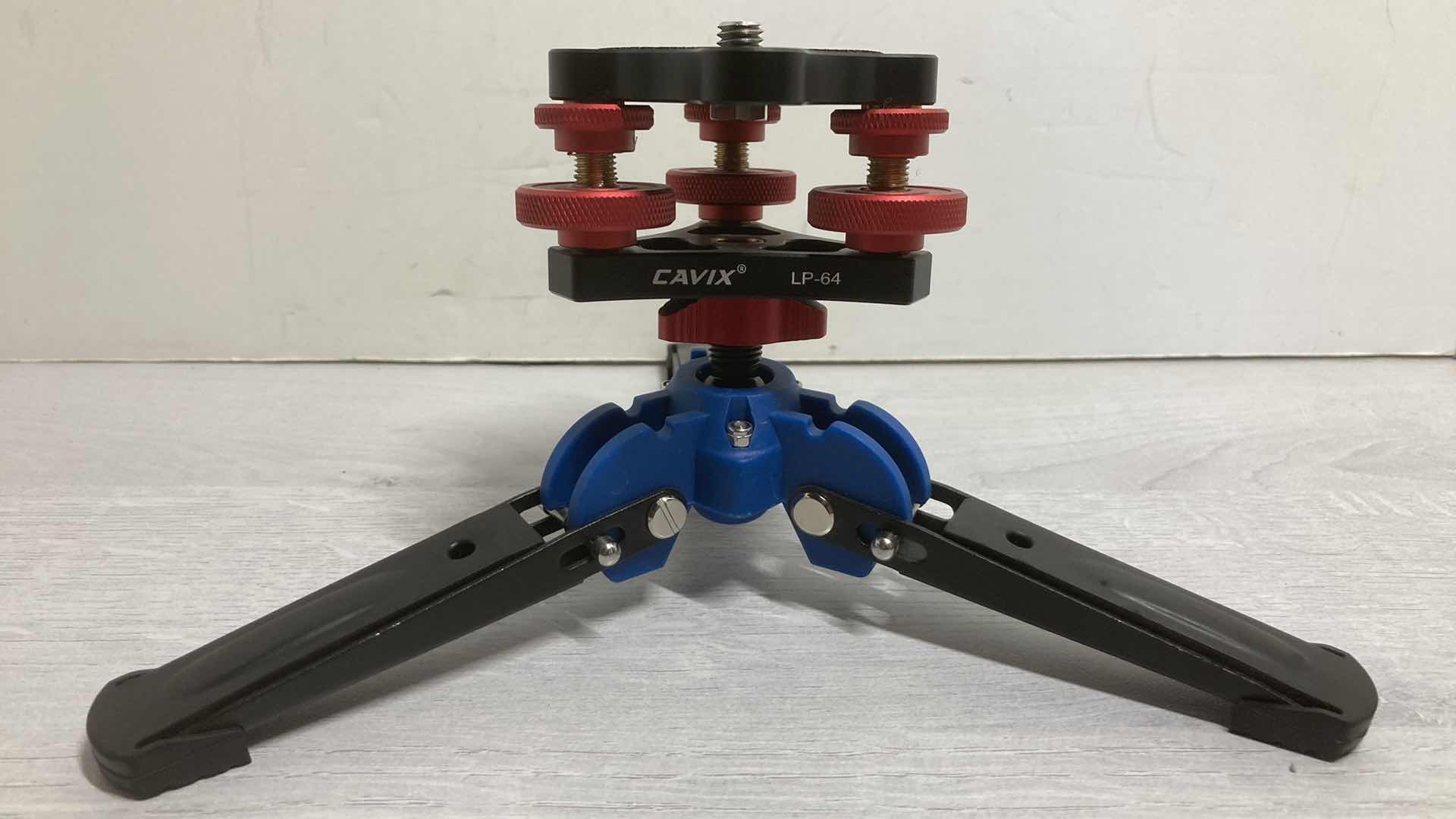 Photo 1 of CAVIX PHOTOGRAPHY TRIPOD TRI-WHEEL BASE MODEL LP-64 W TRI-POD ATTACHMENT