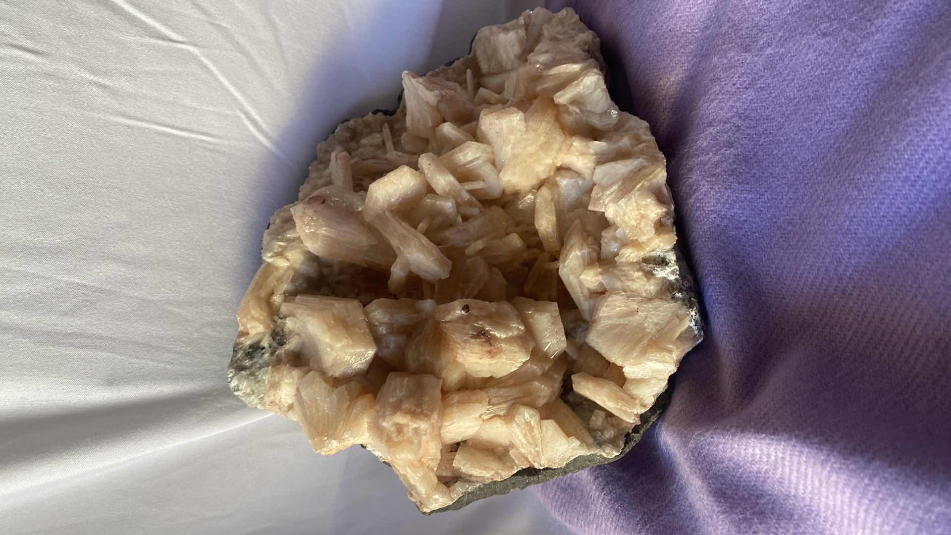 Photo 1 of PINK STILBITE CRYSTAL