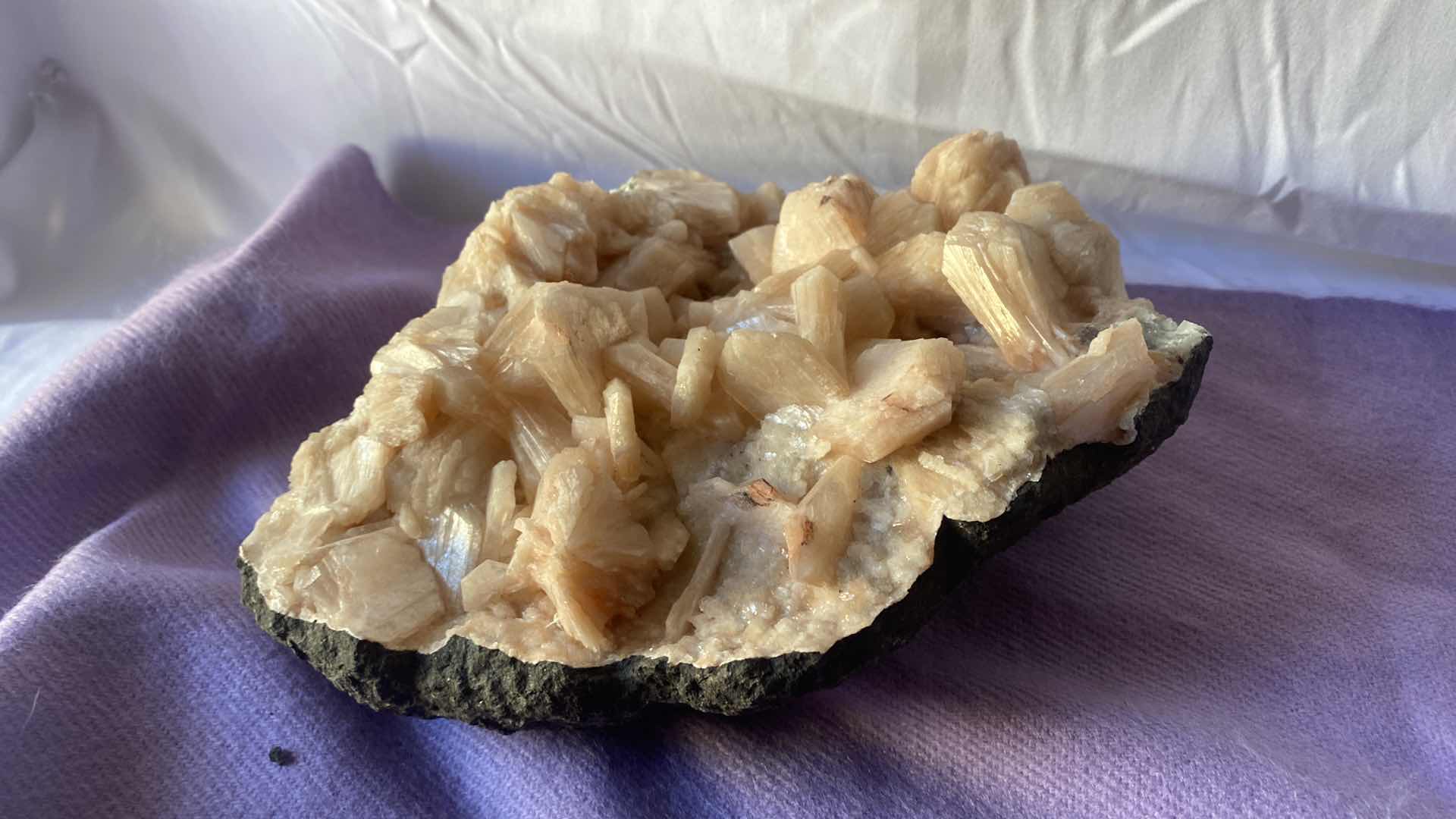 Photo 3 of PINK STILBITE CRYSTAL