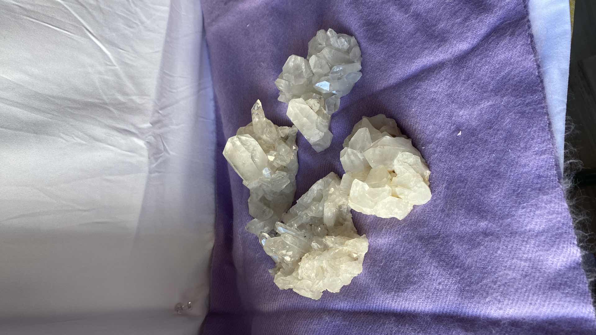 Photo 1 of CLEAR QUARTZ CLUSTERS