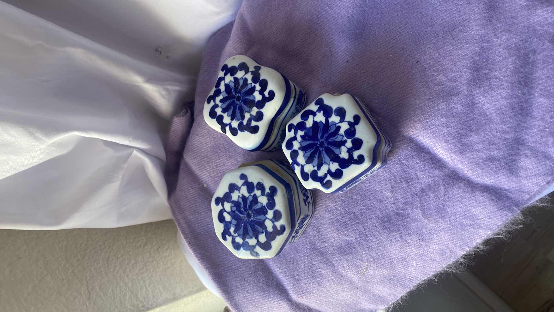 Photo 1 of 3 CERAMIC TRINKET BOXES WITH LIDS