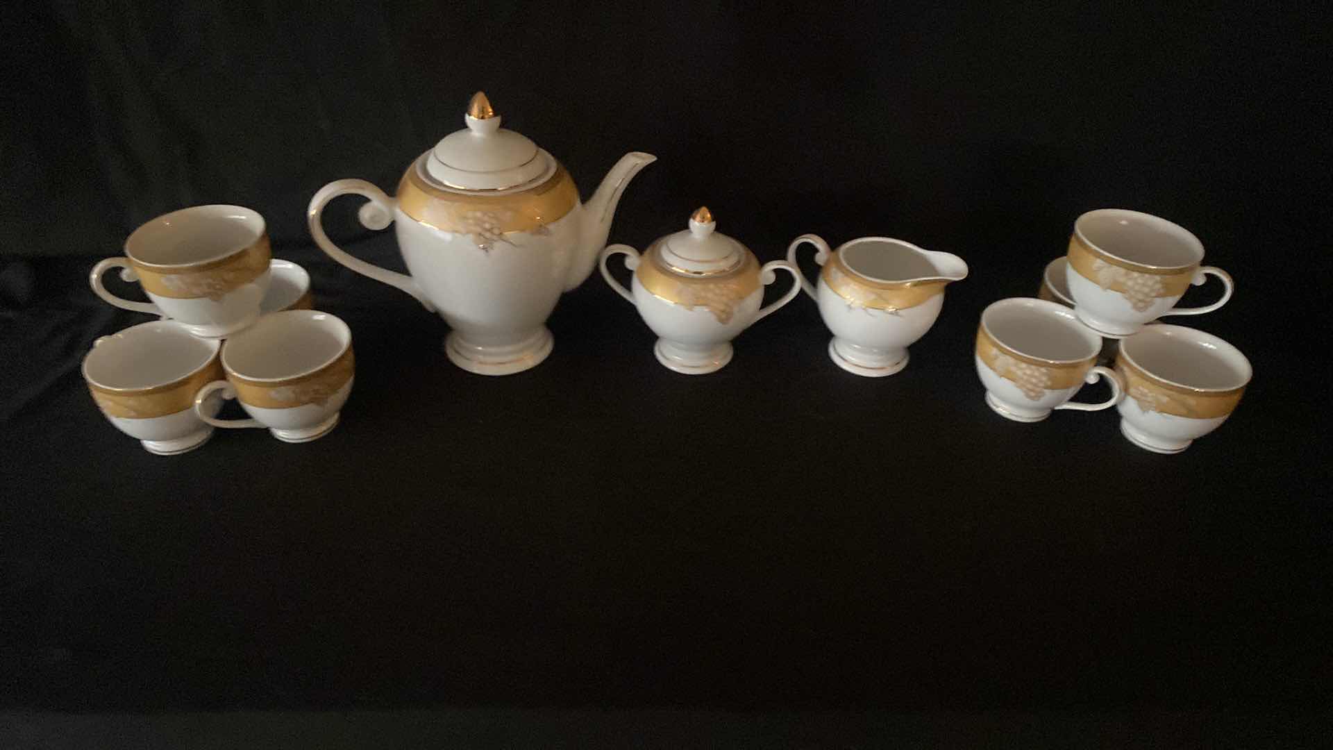 Photo 2 of BAVARIAN PORCELAIN TEA SET