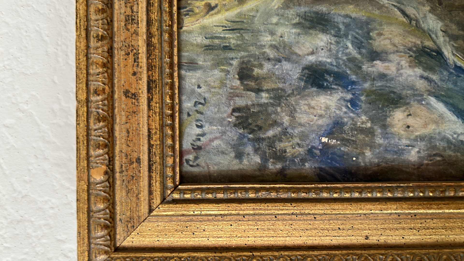 Photo 4 of FRAMED ART PRINT La Premeire Sortie by Pierre Auguste Renoir - 15 x 17.5