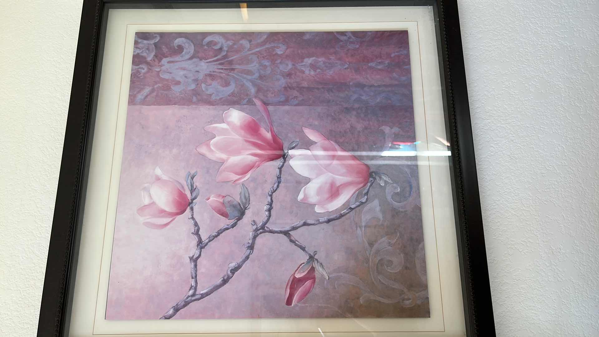 Photo 1 of FRAMED FLORAL WALL ART - 26x26