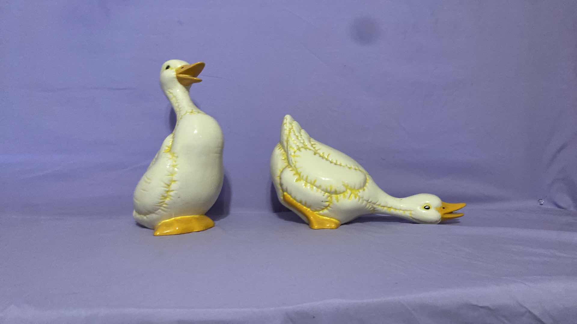 Photo 1 of 2 VINTAGE CERAMIC DUCKS