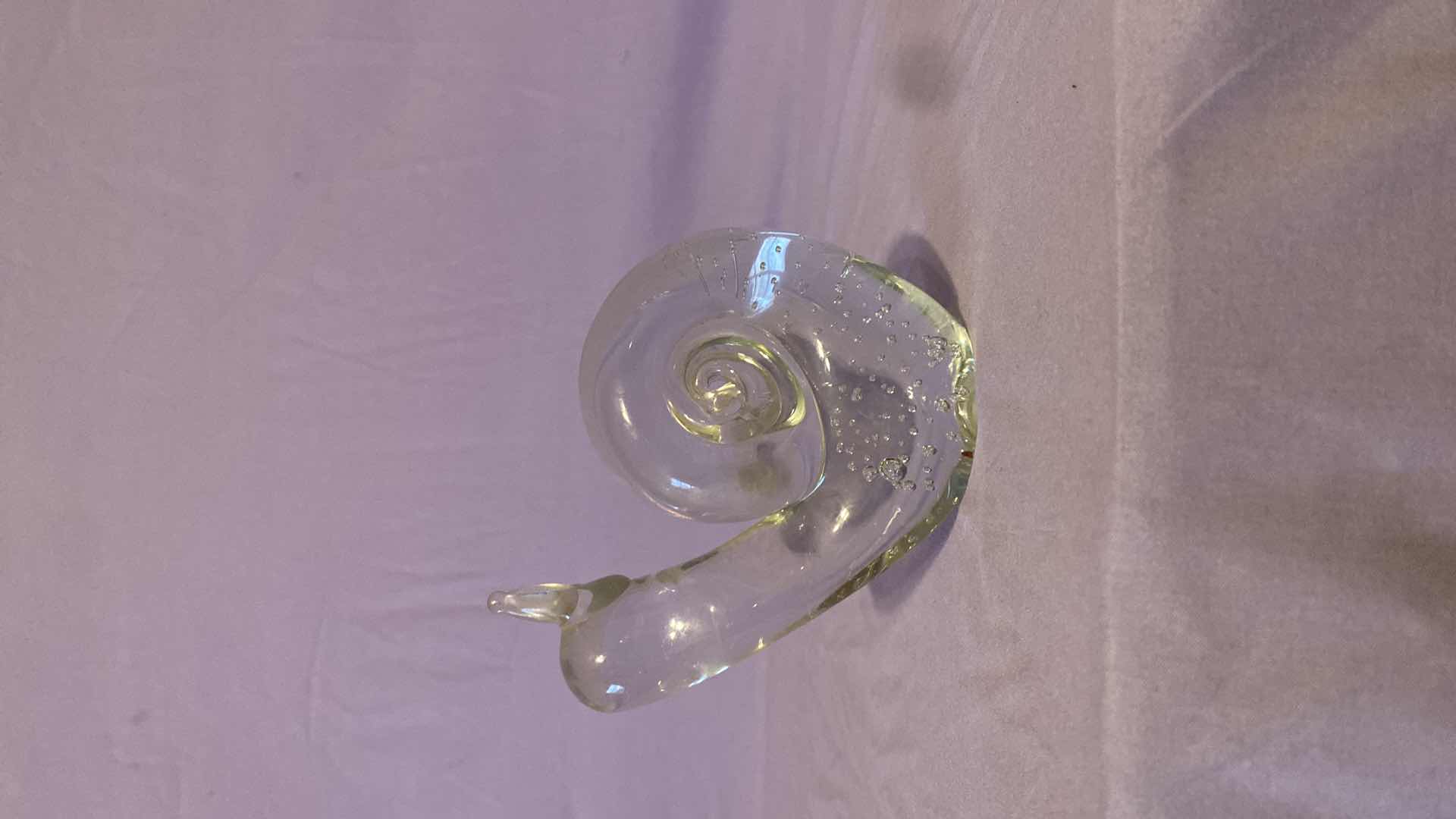 Photo 2 of DECORATIVE GLASS SNAIL