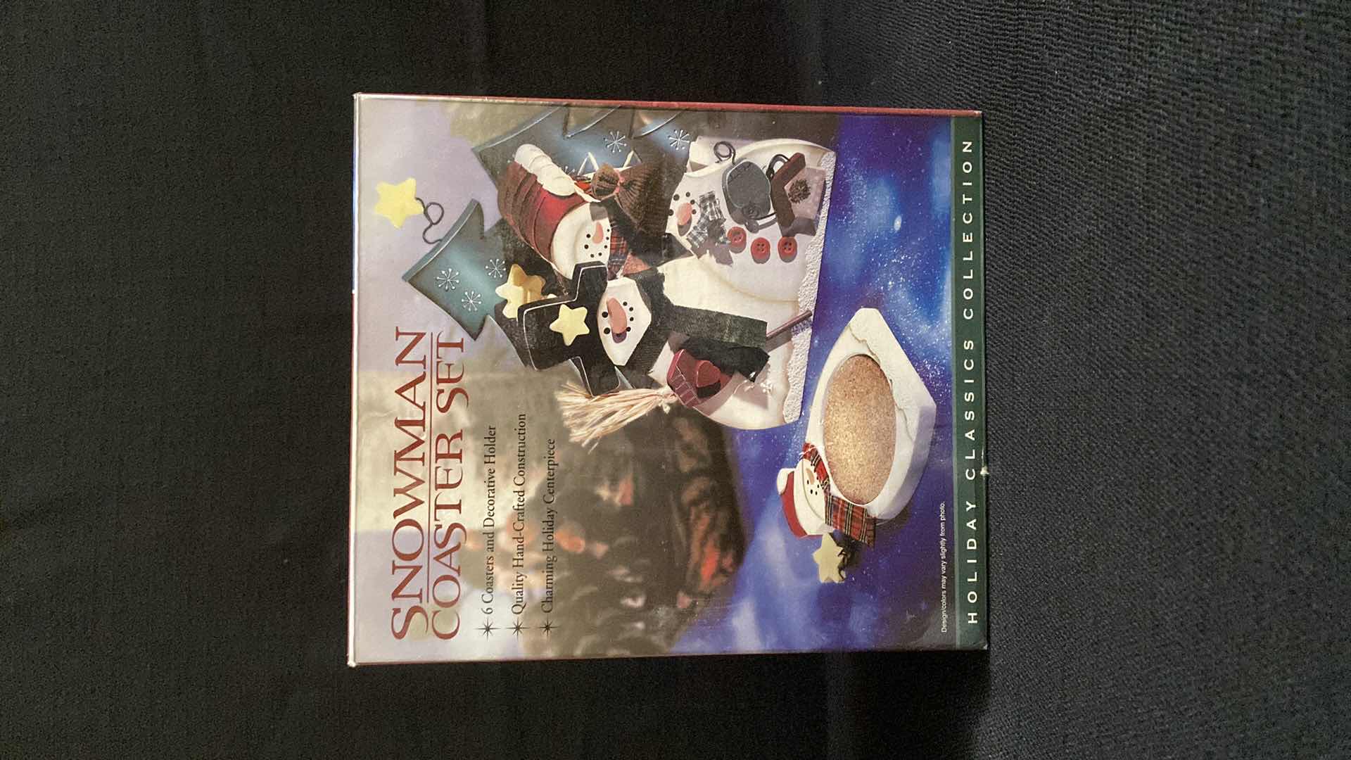 Photo 3 of SNOWMAN COASTER SET