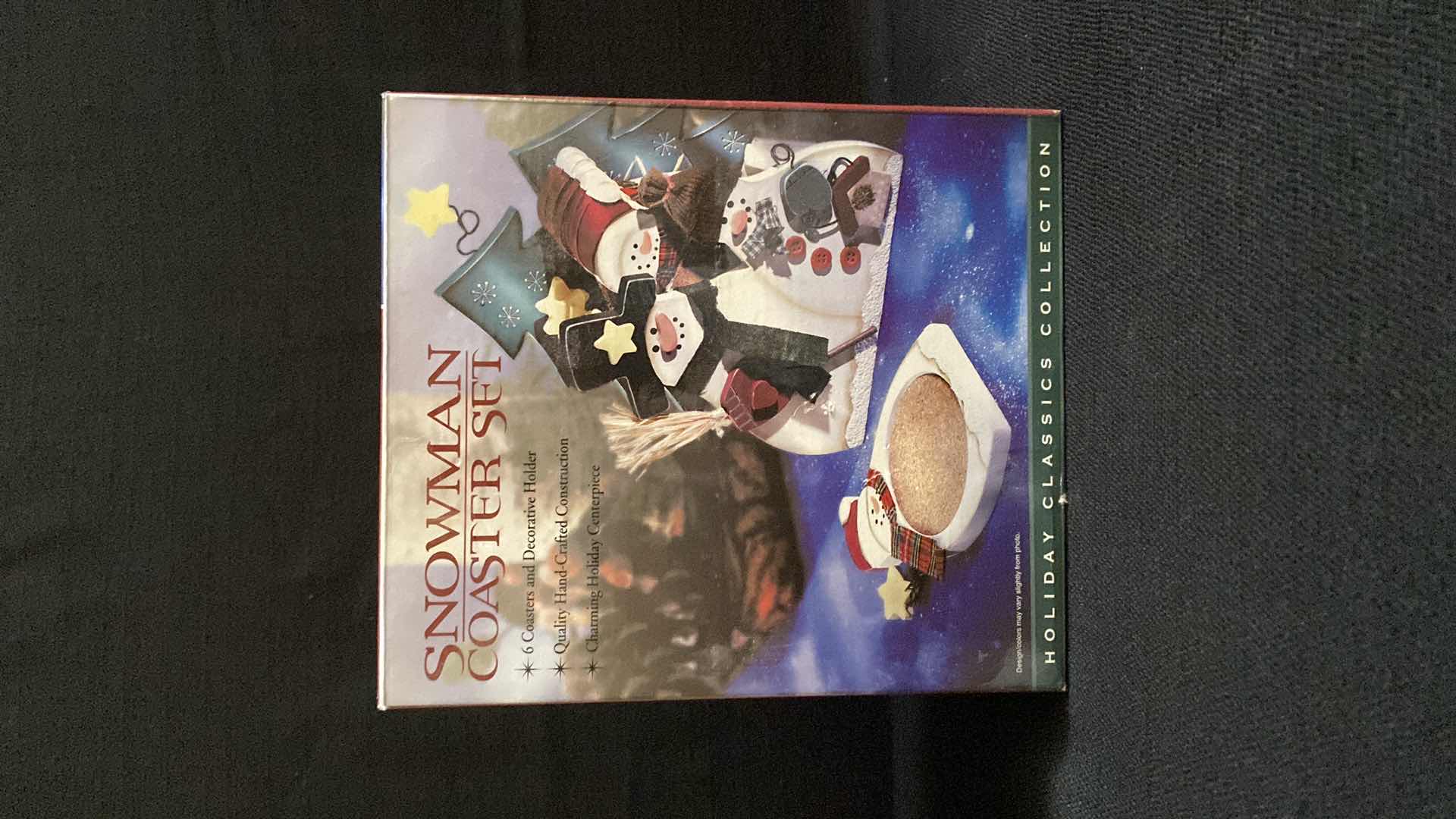 Photo 1 of SNOWMAN COASTER SET