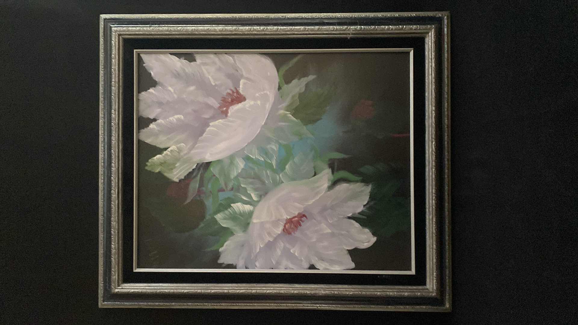 Photo 1 of FLORAL PAINTING ON CANVAS