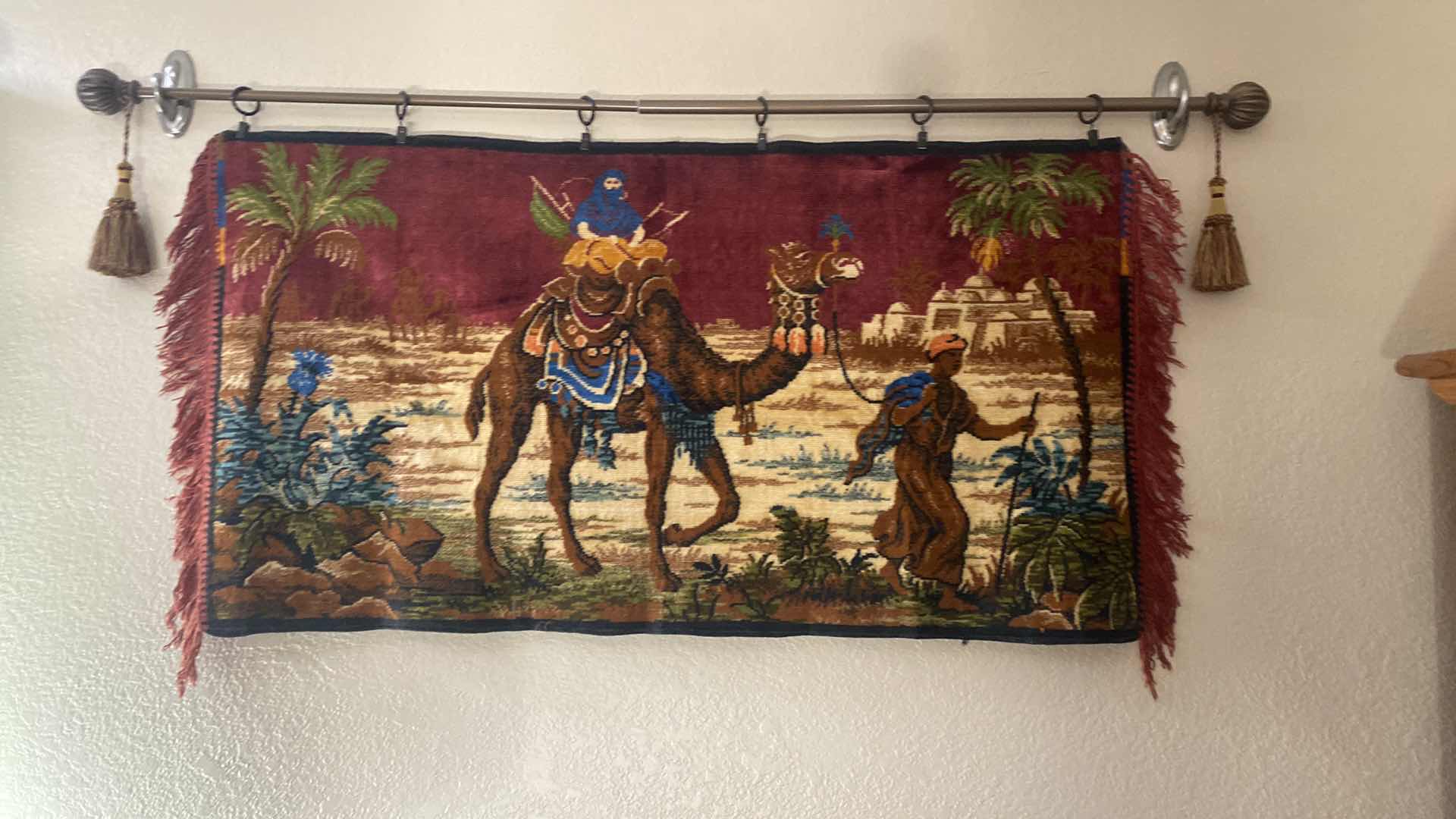 Photo 3 of VINTAGE CAMEL TAPESTRY