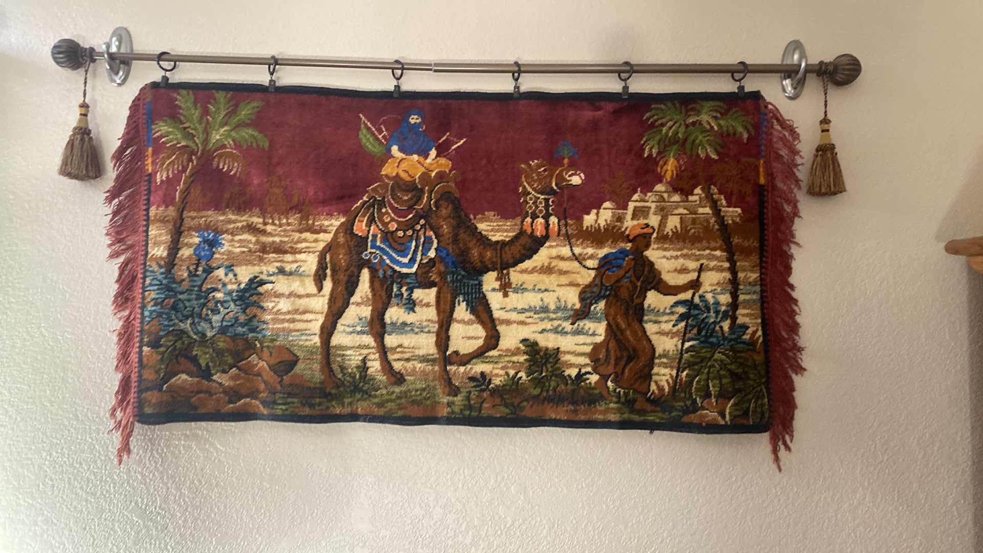 Photo 4 of VINTAGE CAMEL TAPESTRY