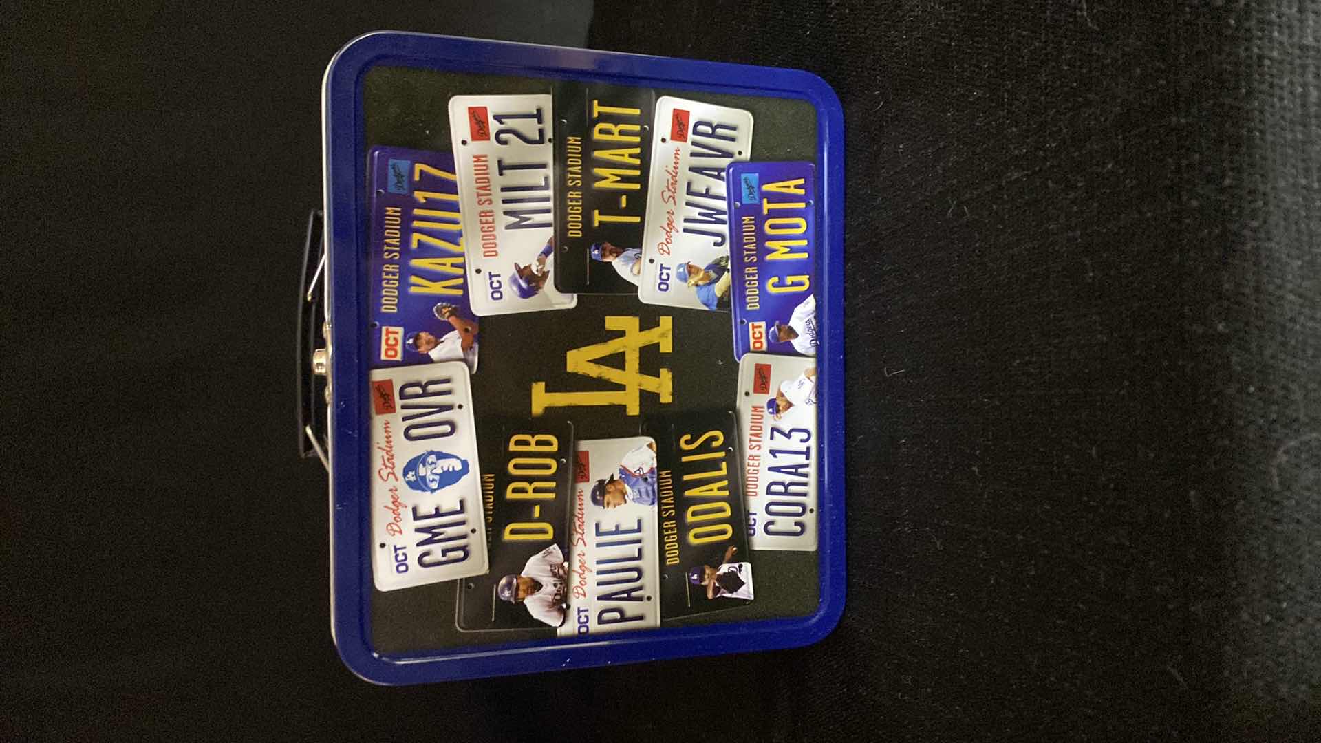 Photo 1 of METAL DODGERS LUNCHBOX