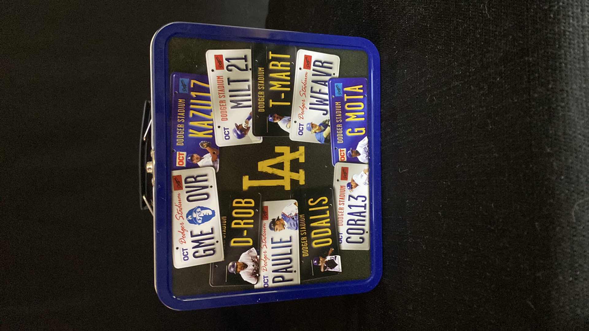 Photo 2 of METAL DODGERS LUNCHBOX