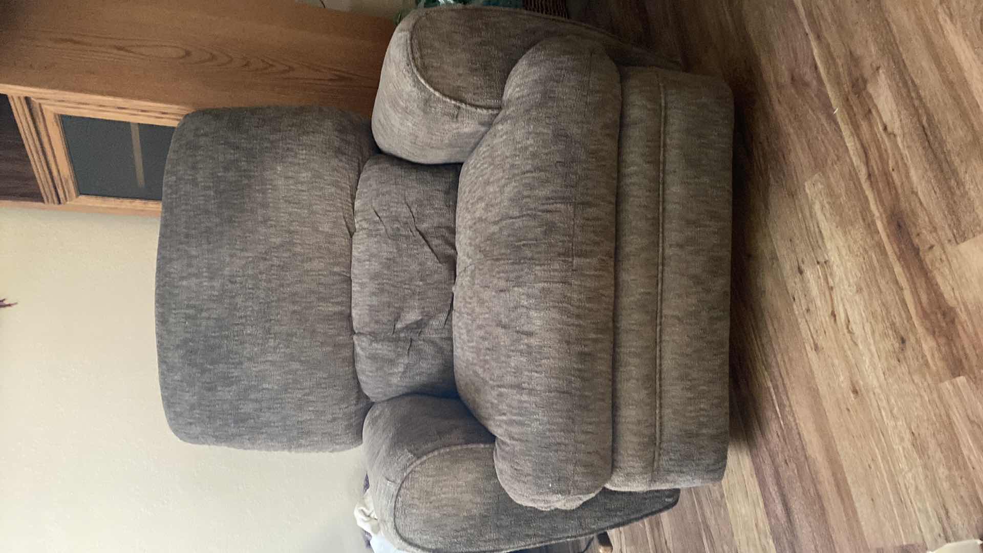 Photo 1 of GRAY FABRIC RECLINER