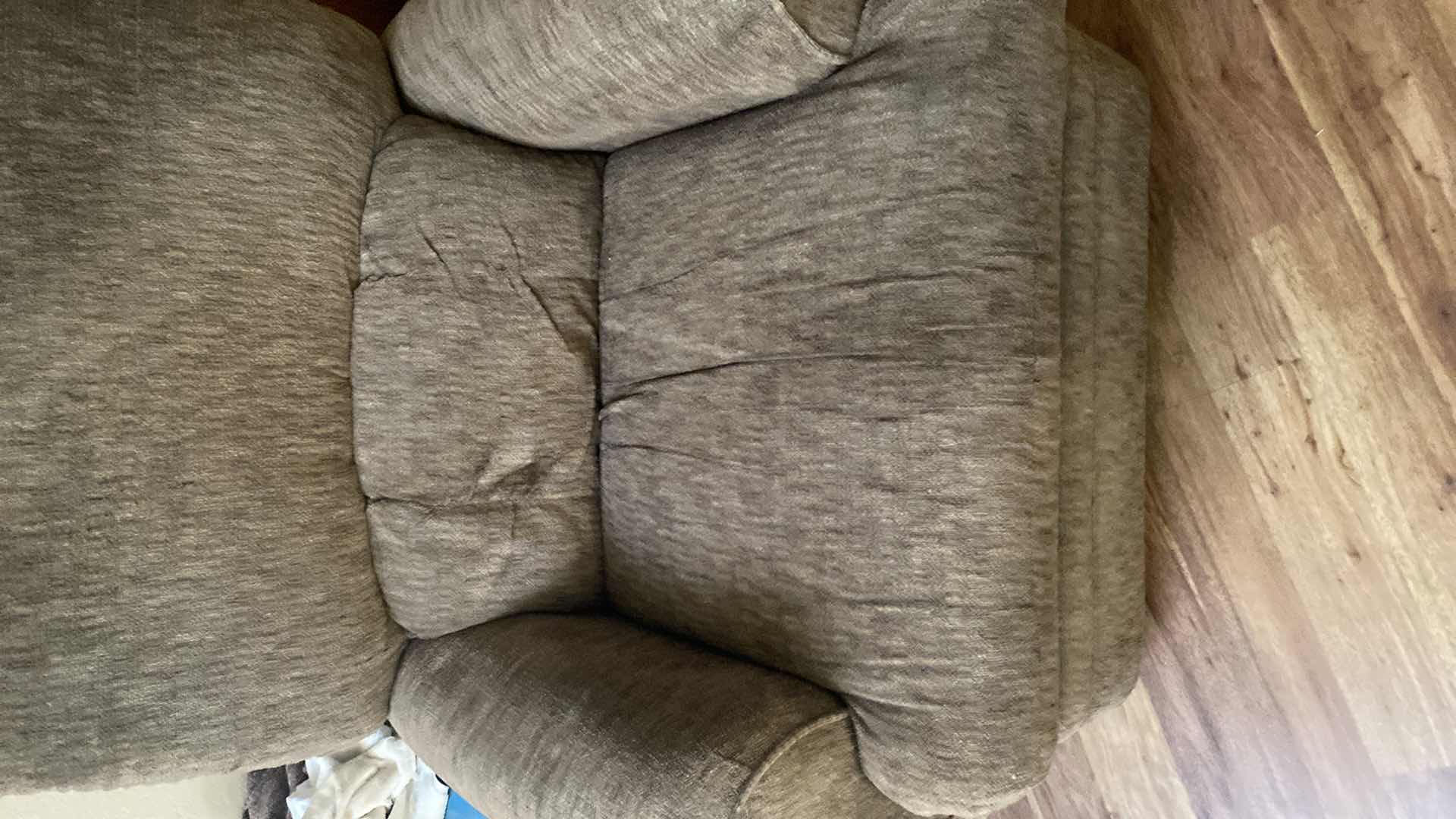 Photo 3 of GRAY FABRIC RECLINER