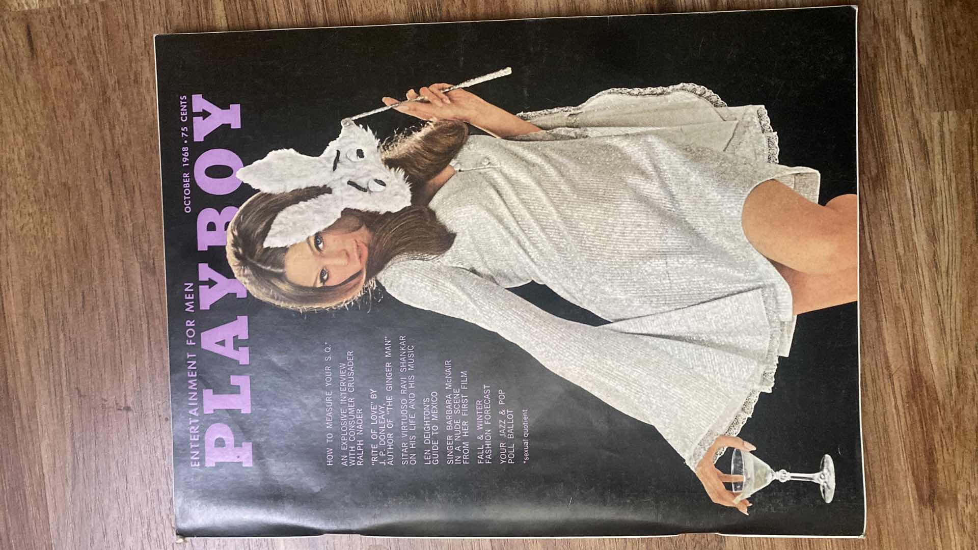 Photo 1 of 1968 PLAYBOY MAGAZINES 
NOVEMBER,SEPTEMBER AUGUST AND OCTOBER