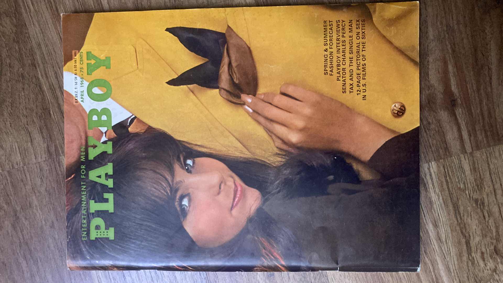 Photo 1 of 1968 PLAYBOY MAGAZINES 
APRIL MAY JUNE