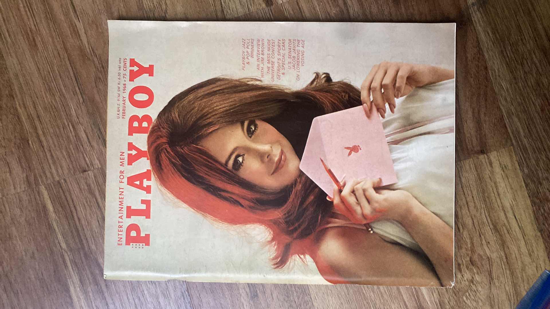 Photo 2 of 1968 PLAYBOY MAGAZINES 
JANUARY FEBRUARY MARCH