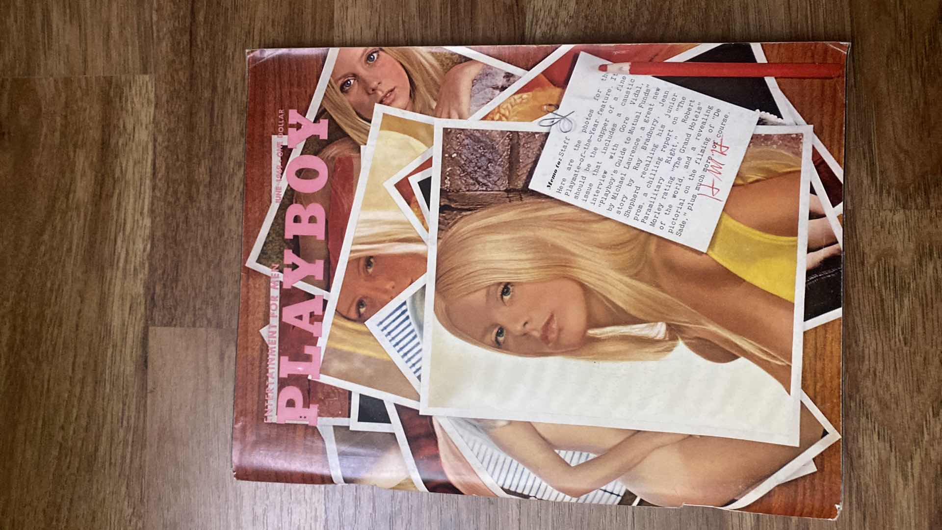 Photo 1 of 1969 PLAYBOY MAGAZINES, APRIL MAY JUNE