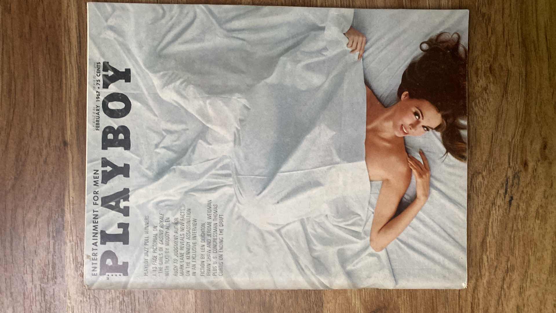 Photo 3 of 1967  PLAYBOY MAGAZINES JANUARY , FEBRUARY, APRIL