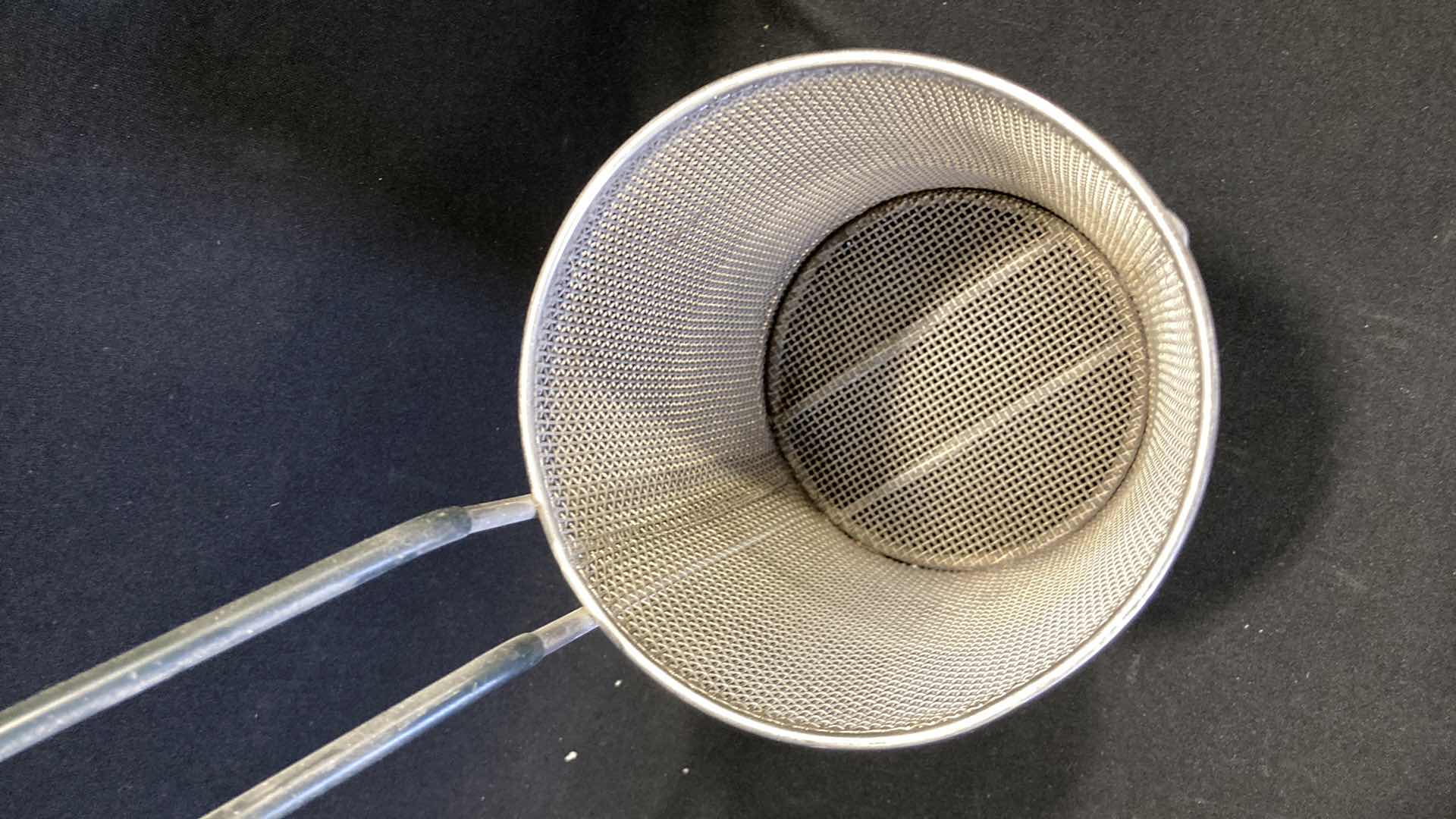 Photo 3 of STAINLESS STEEL PASTA COOKING BASKET 5.75” X 12.5”