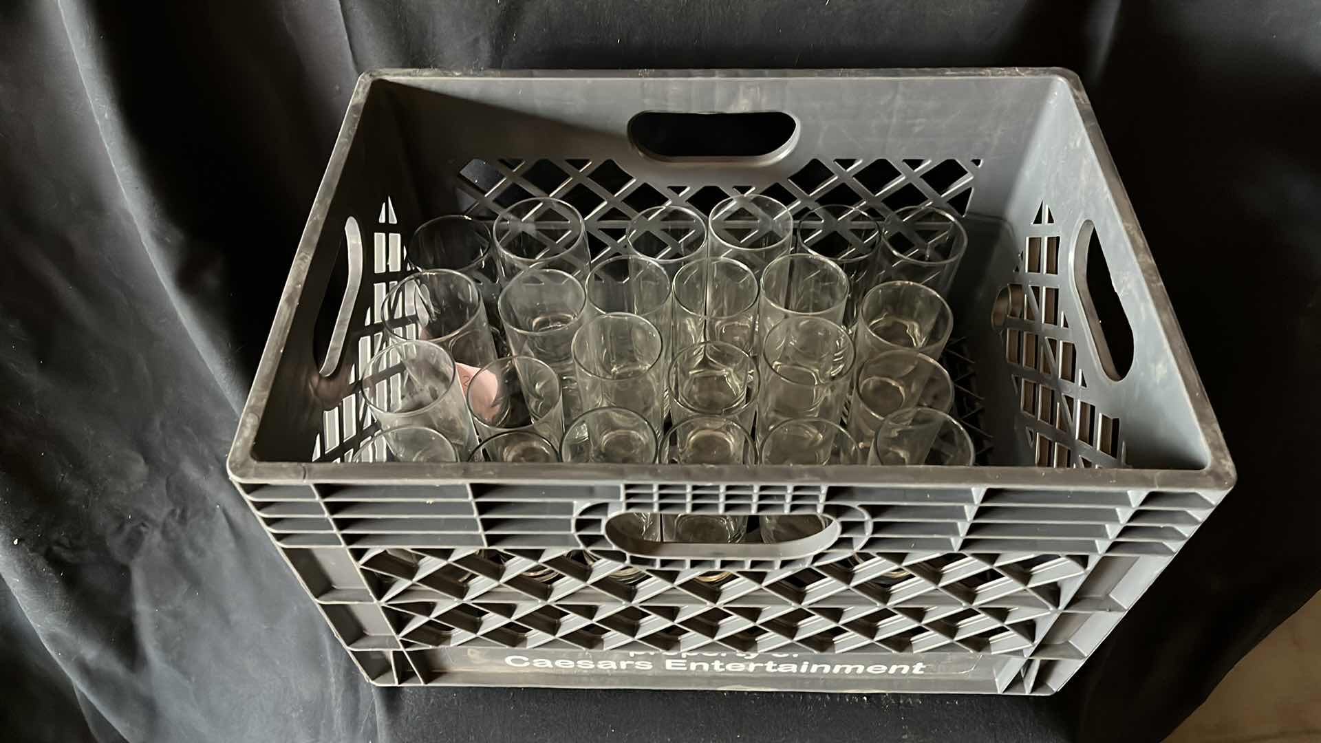 Photo 6 of DRINKING GLASSES VARIOUS STYLES 4.5”- 6” W CRATE (24)