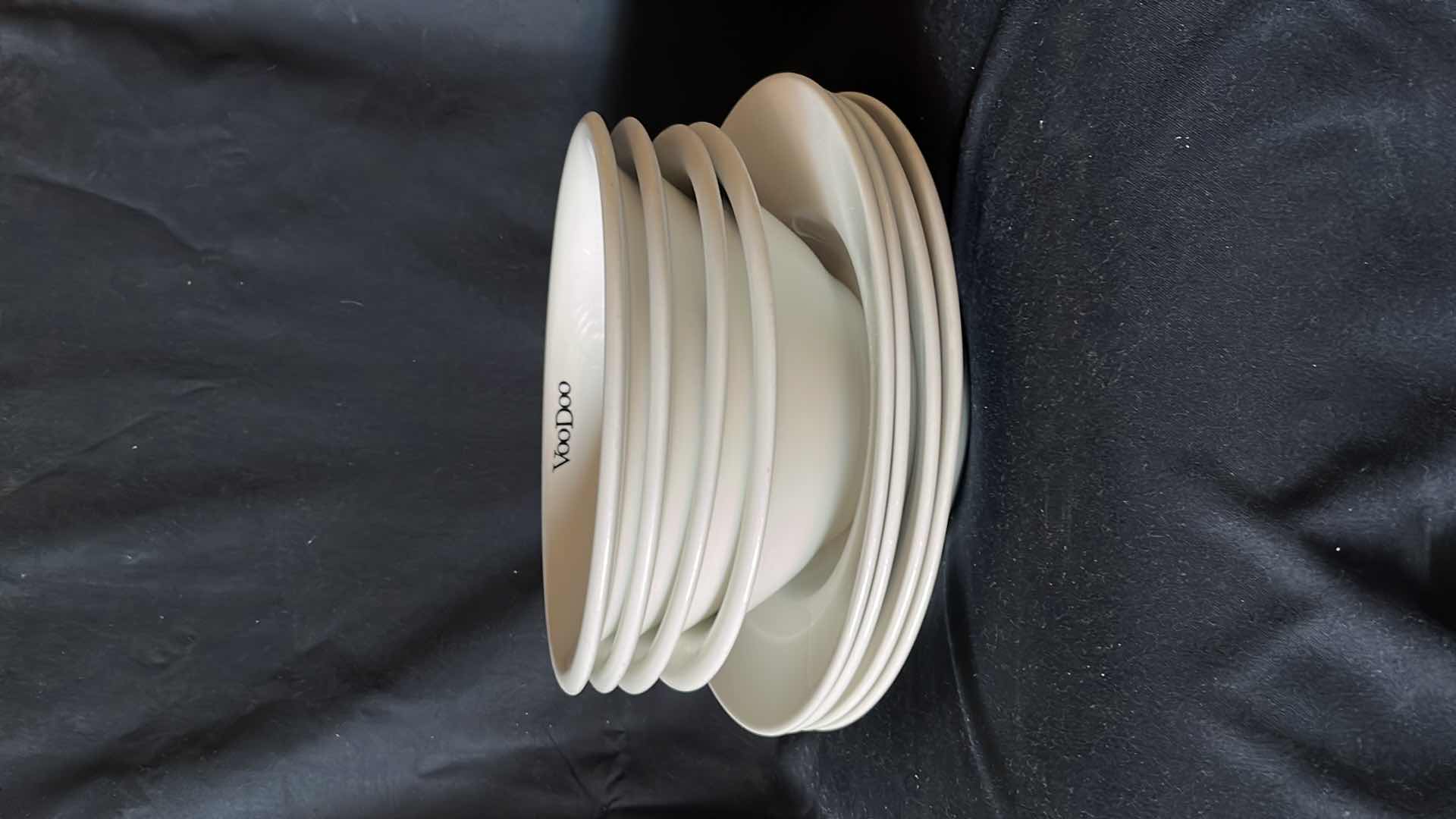 Photo 1 of DUDSON FINEST VOODOO SERVING BOWLS AND SERVING PLATES (SETS OF 4)