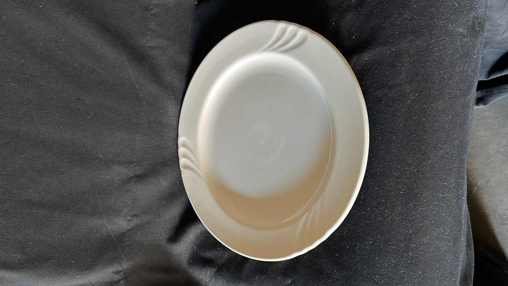 Photo 4 of BRIANA REGO FINE PORCELAIN DINNER PLATES AND SALAD PLATES (SETS OF 4)