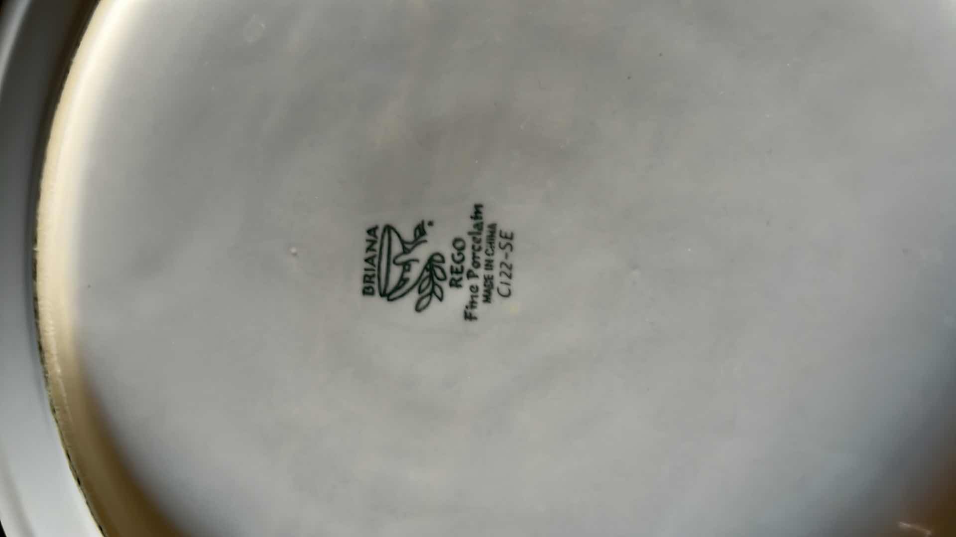 Photo 6 of BRIANA REGO FINE PORCELAIN DINNER AND SALAD PLATES (SETS OF 4)