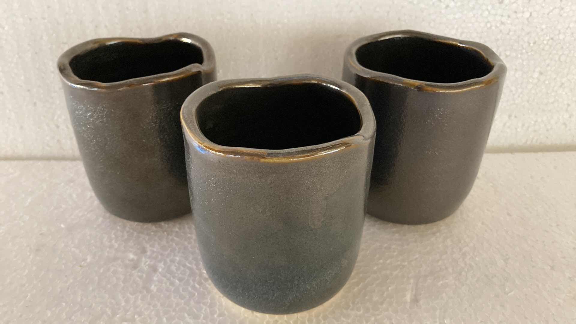 Photo 1 of THE WHEEL STONE WARE MUGS (3)