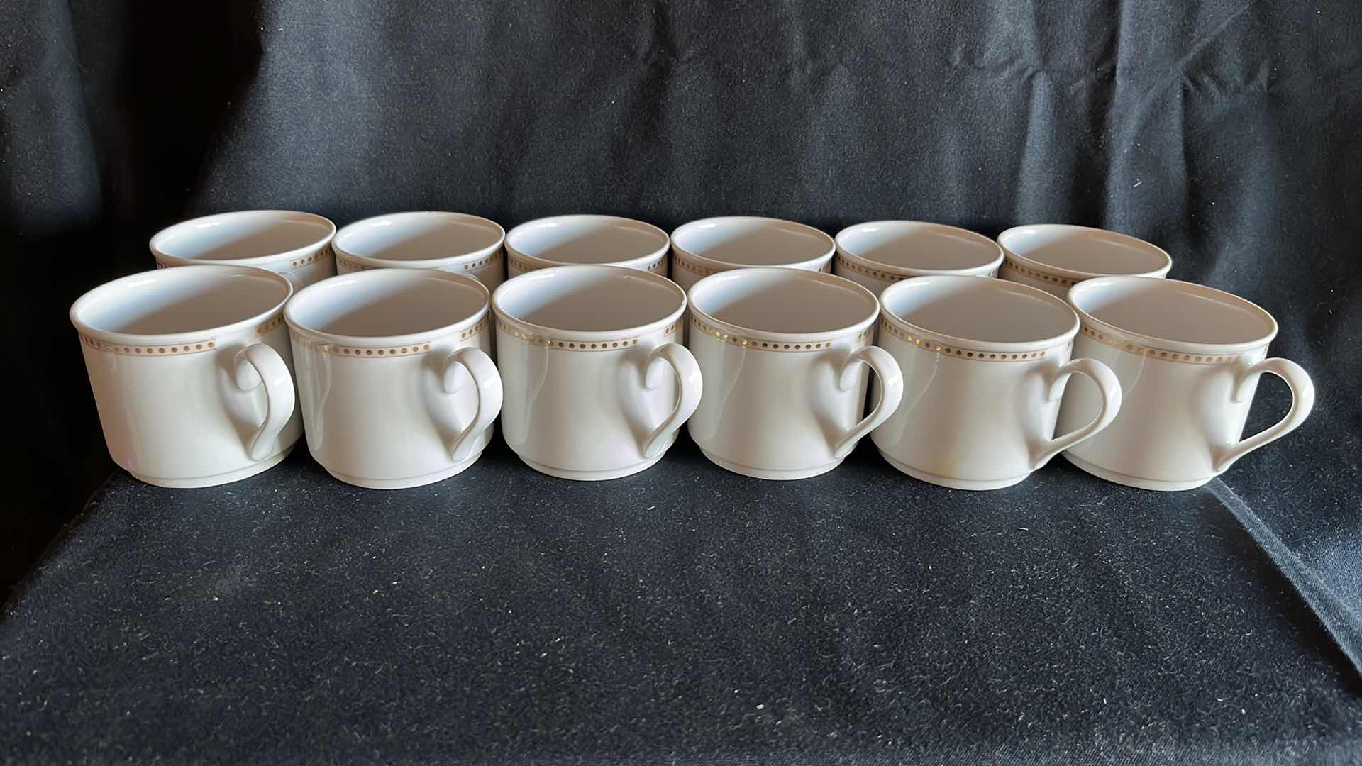 Photo 1 of ESCHENBACH GERMANY PORCELAIN MUGS 2.6” (12)