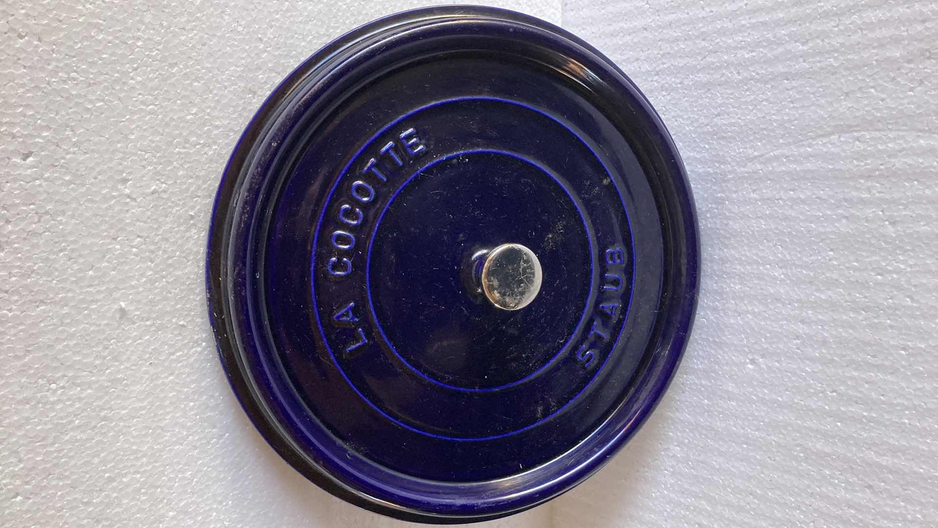 Photo 3 of LA COCOTTE STAUB REPLACEMENT LIDS (3) 11.75”