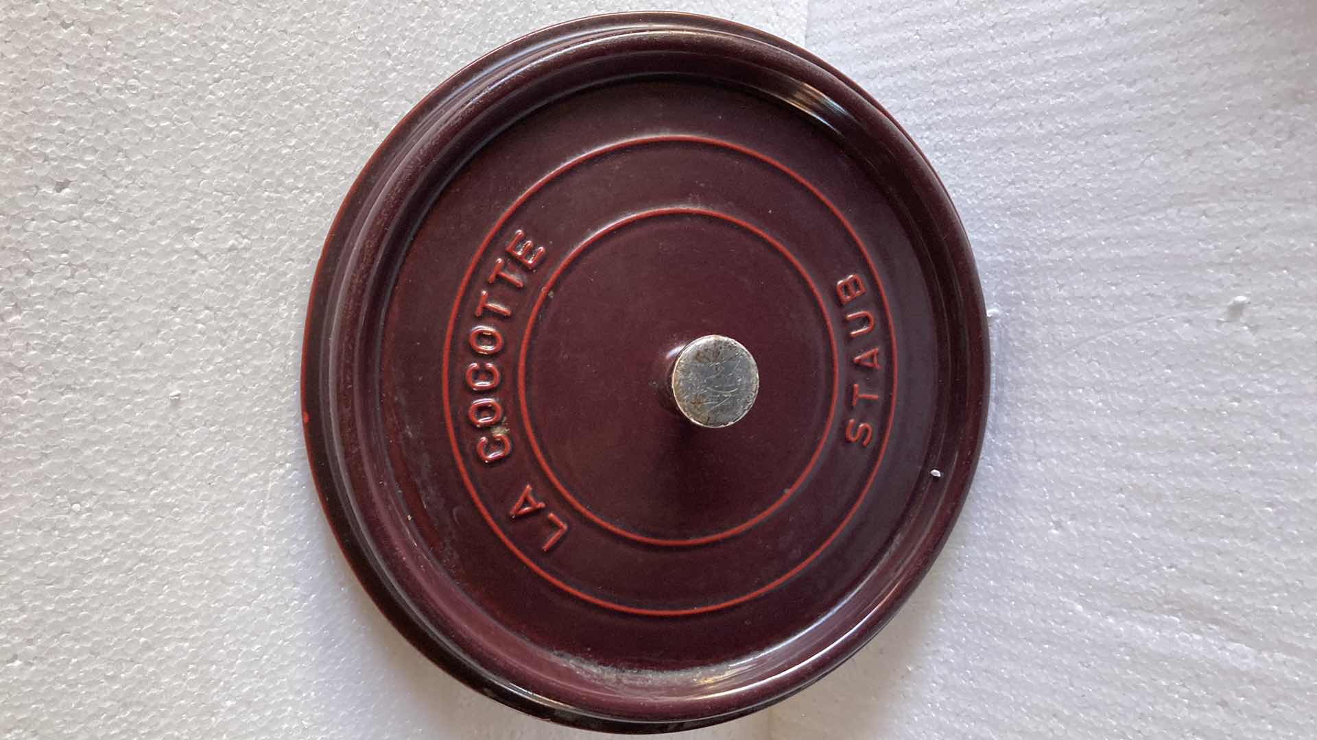 Photo 4 of LA COCOTTE STAUB REPLACEMENT LIDS (3) 11.75”