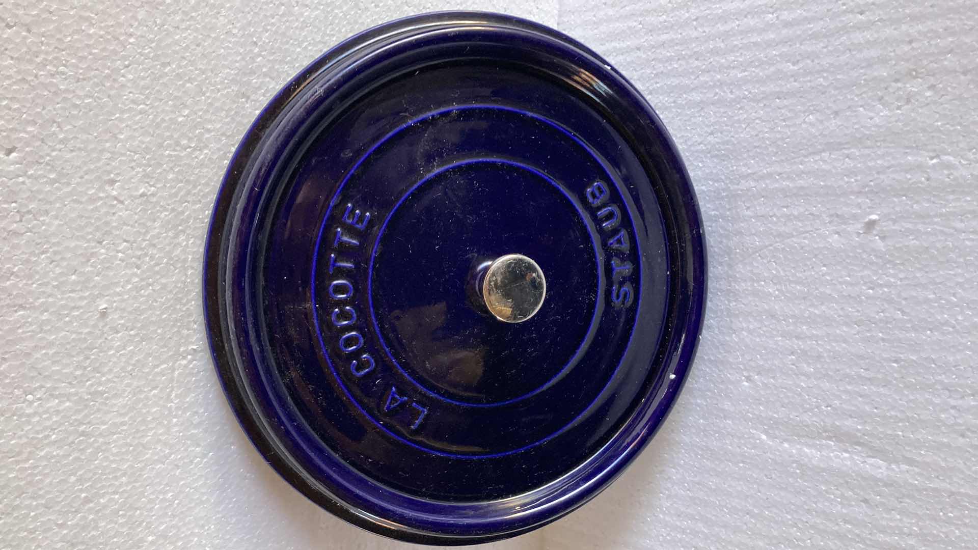 Photo 3 of LA COCOTTE STAUB REPLACEMENT LIDS (3) 11.75”