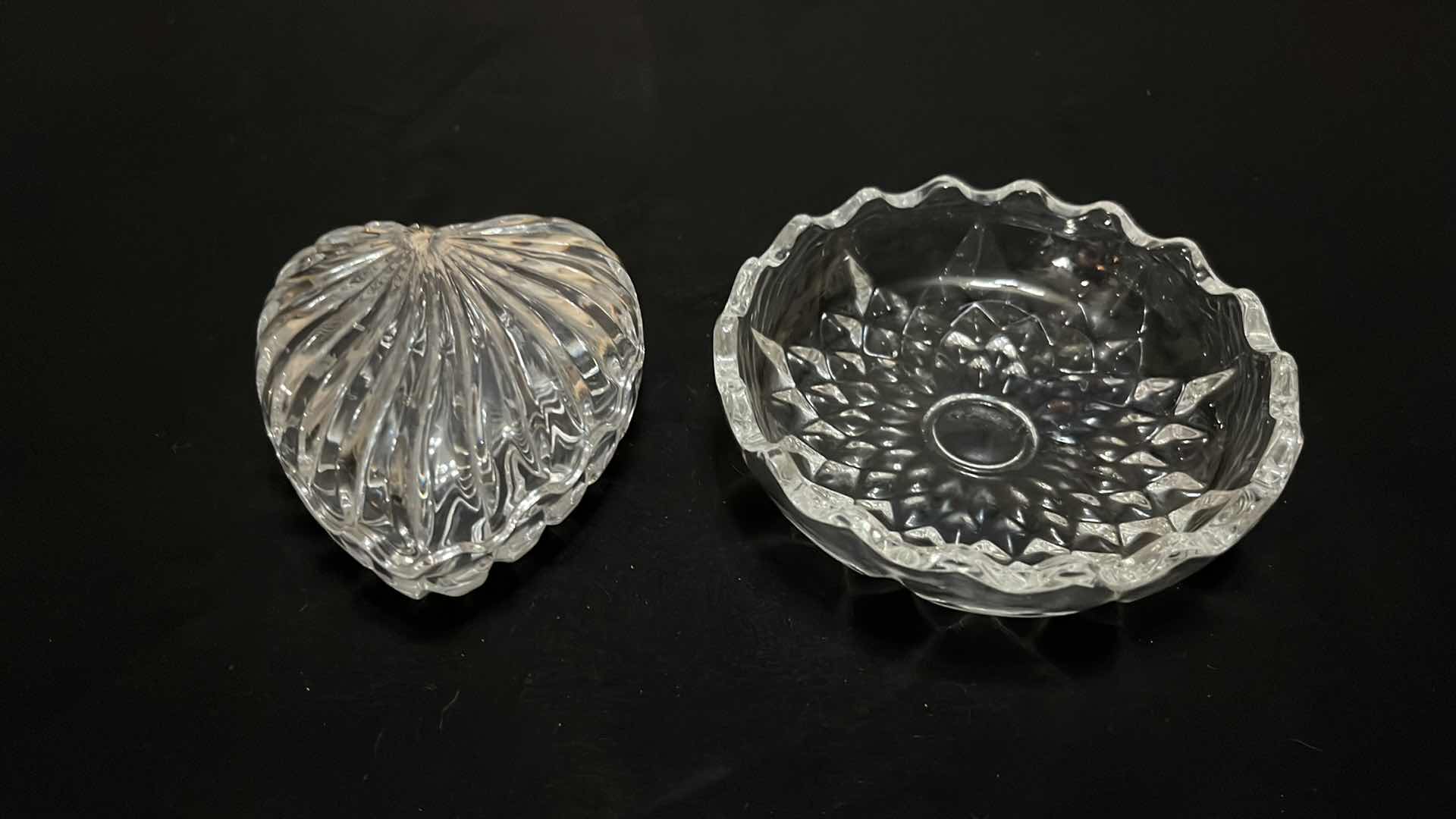 Photo 1 of GLASS JEWELRY DISHES