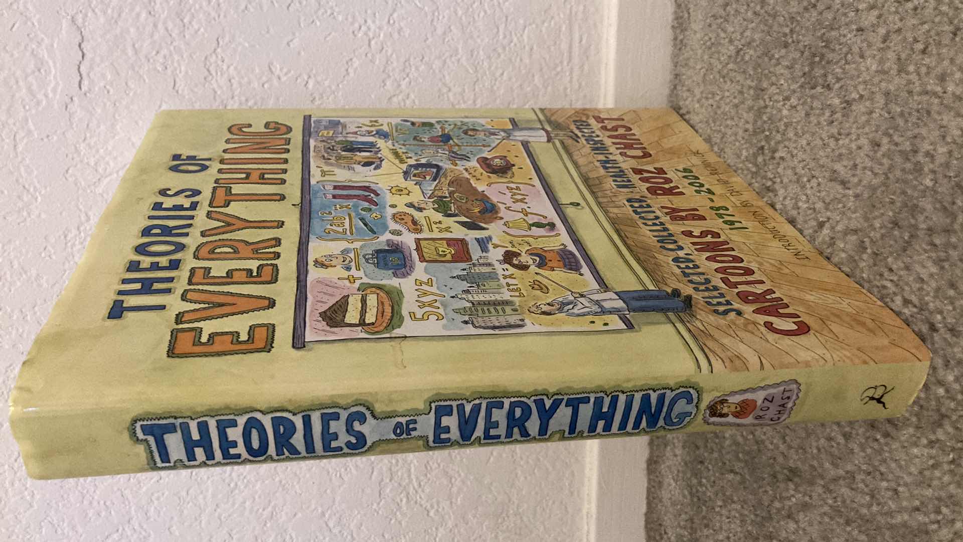 Photo 2 of THEORIES OF EVERYTHING SELECTED COLLECTED HEALTH INSPECTED CARTOONS BOOK AUTOGRAPHED BY ARTIST ROZ CHAST