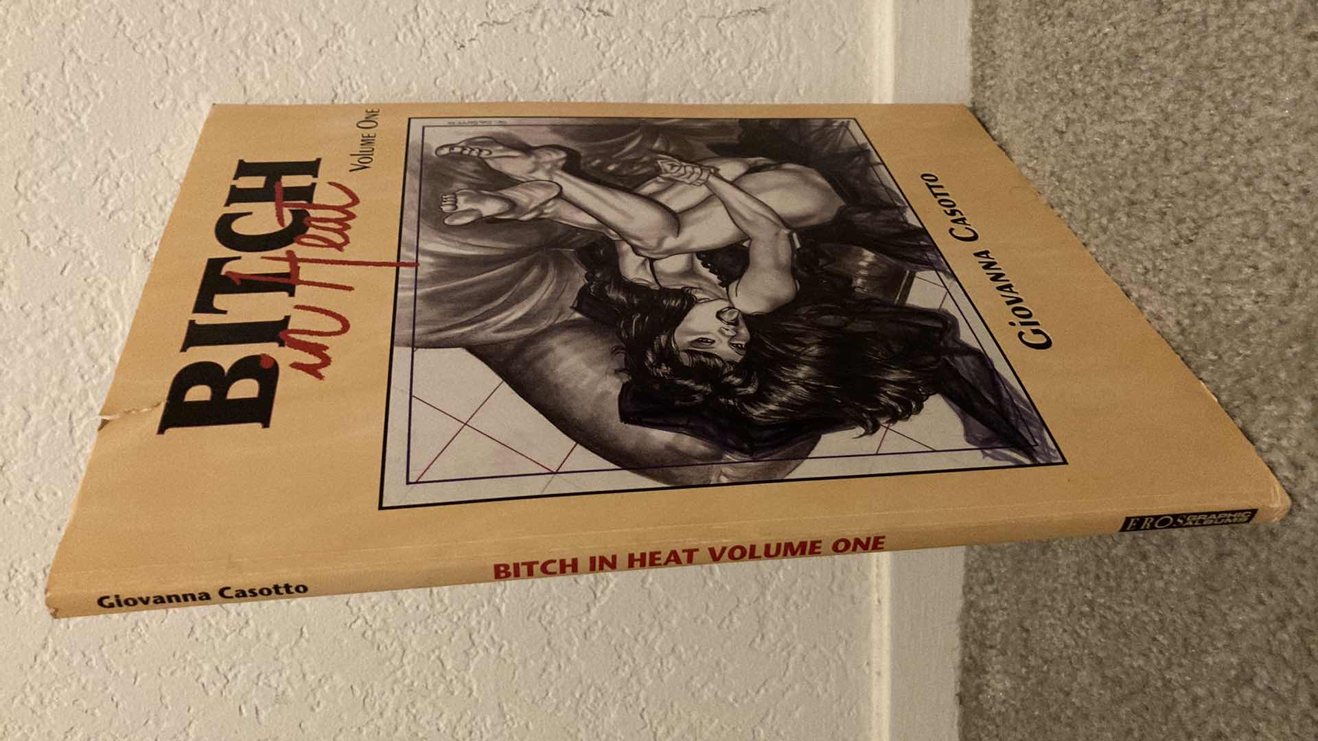Photo 2 of BITCH IN HEAT VOLUME 1 PAPERBACK GRAPHIC NOVEL BY GIOVANNA CASOTTO