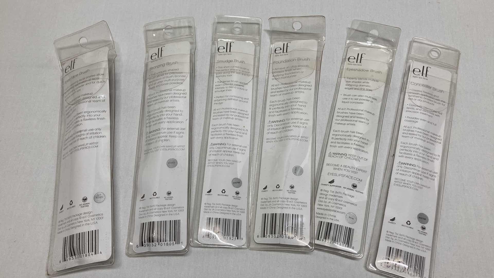 Photo 4 of NEW ELF MAKEUP BRUSHES (6)