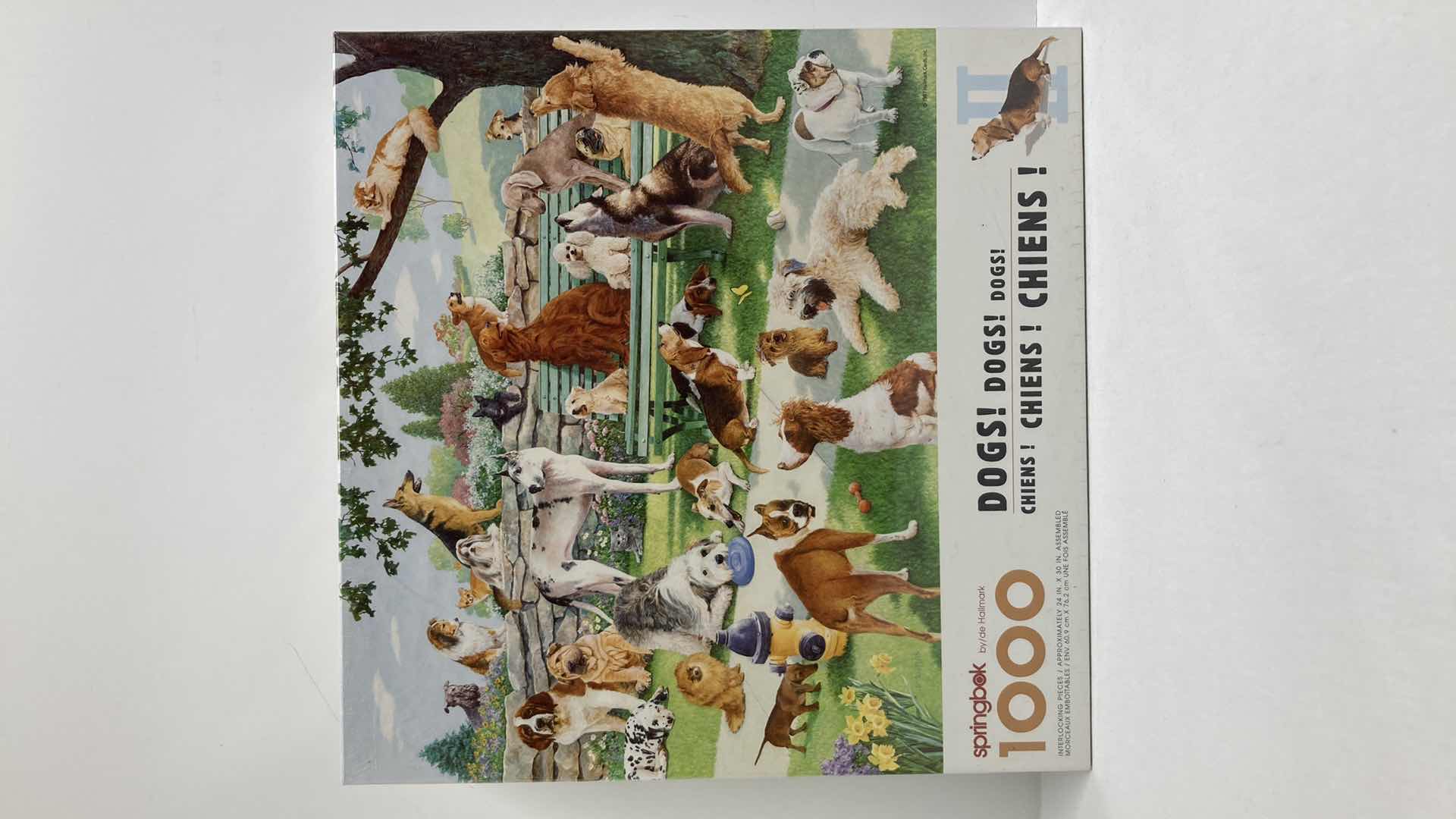 Photo 2 of NEW SPRINGBOK DOGS PUZZLE & COUNTRY LIVING STEVE KLEIN PUZZLE W LOGAN OLSEN PARK PUZZLE