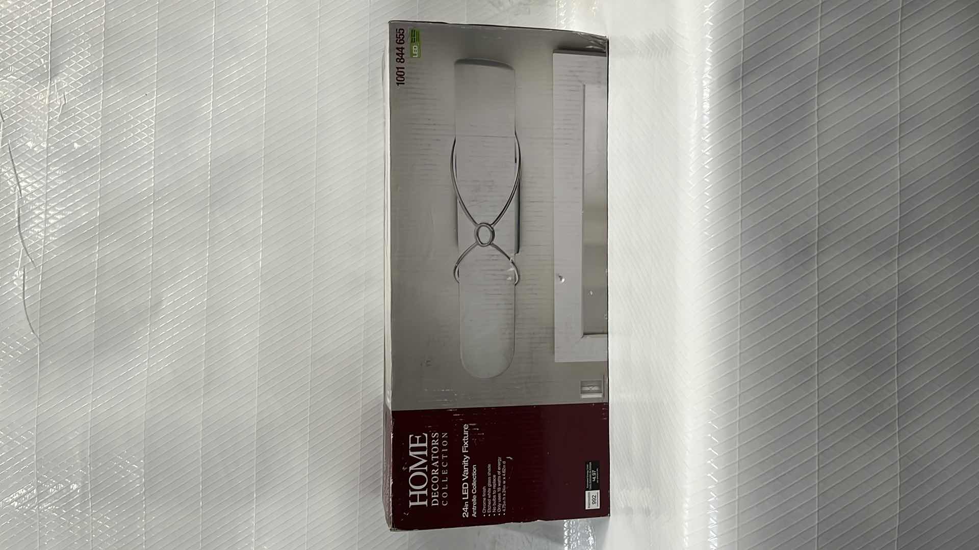 Photo 1 of NIB HOME DECORATORS COLLECTION 24” LED VANITY FIXTURE, ANTRELLE COLLECTION (#1001 844 655)