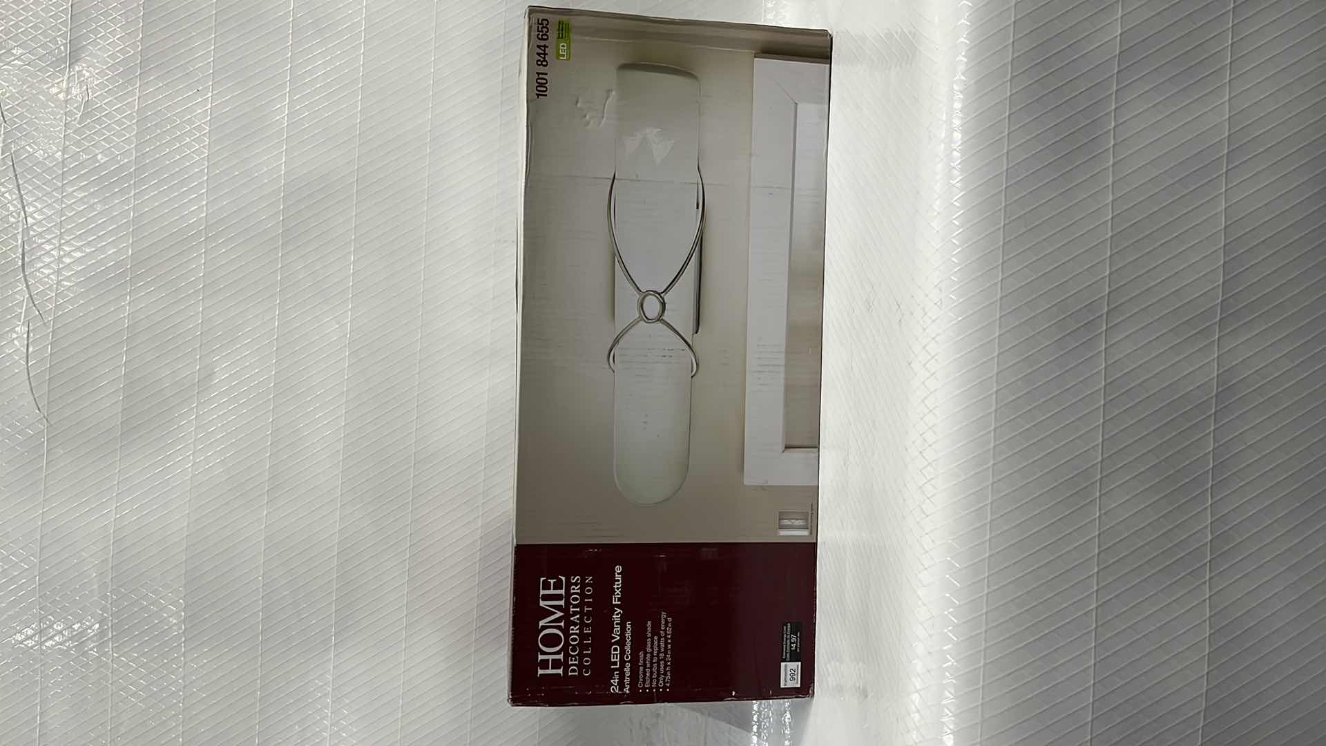Photo 1 of NIB HOME DECORATORS COLLECTION 24” LED VANITY FIXTURE, ANTRELLE COLLECTION (#1001 844 655)
