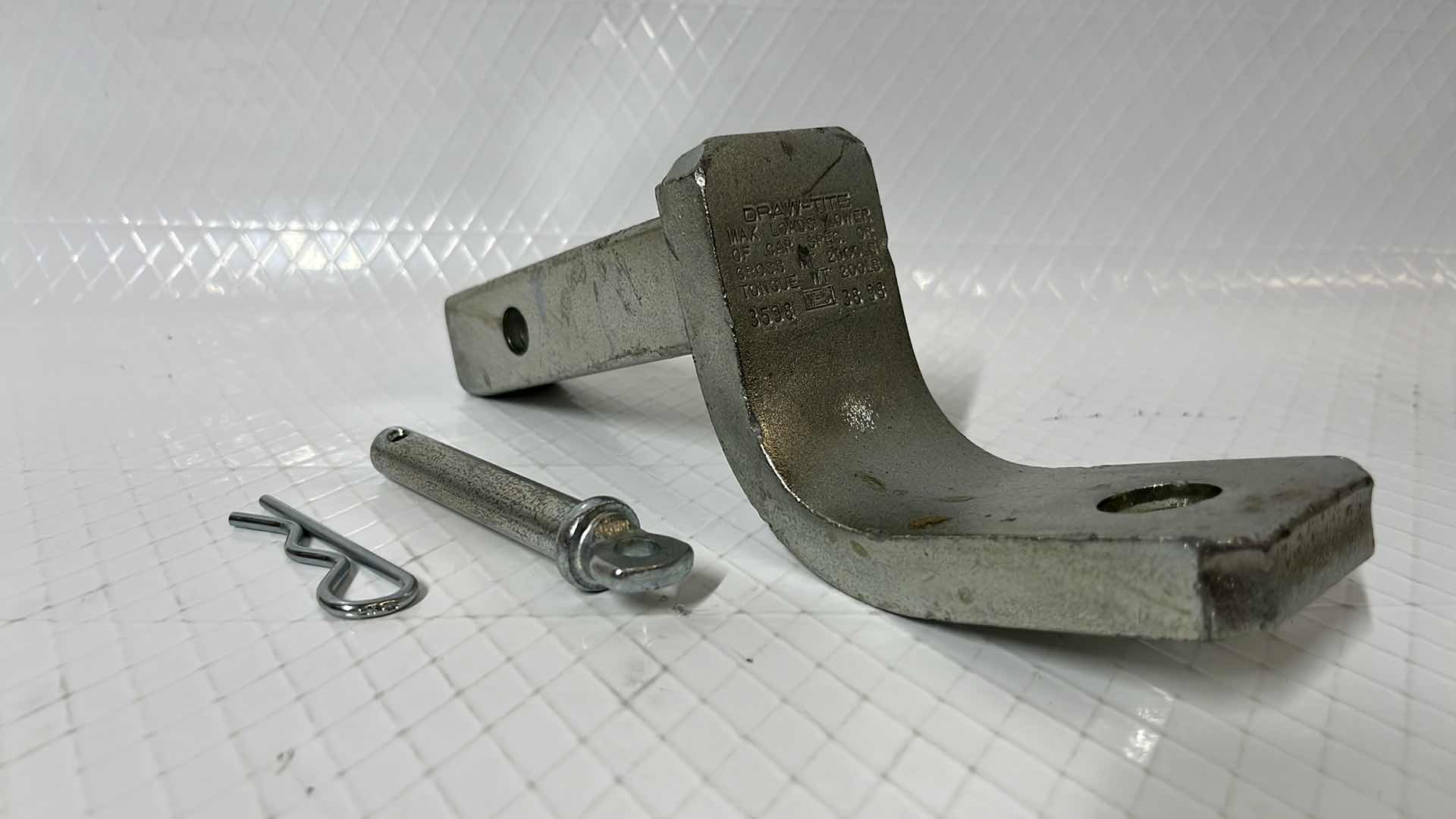 Photo 1 of DRAW-TITE ZINC DRAWBAR KIT, GROSS WT 2000LB TONGUE WT 200LB (3593)