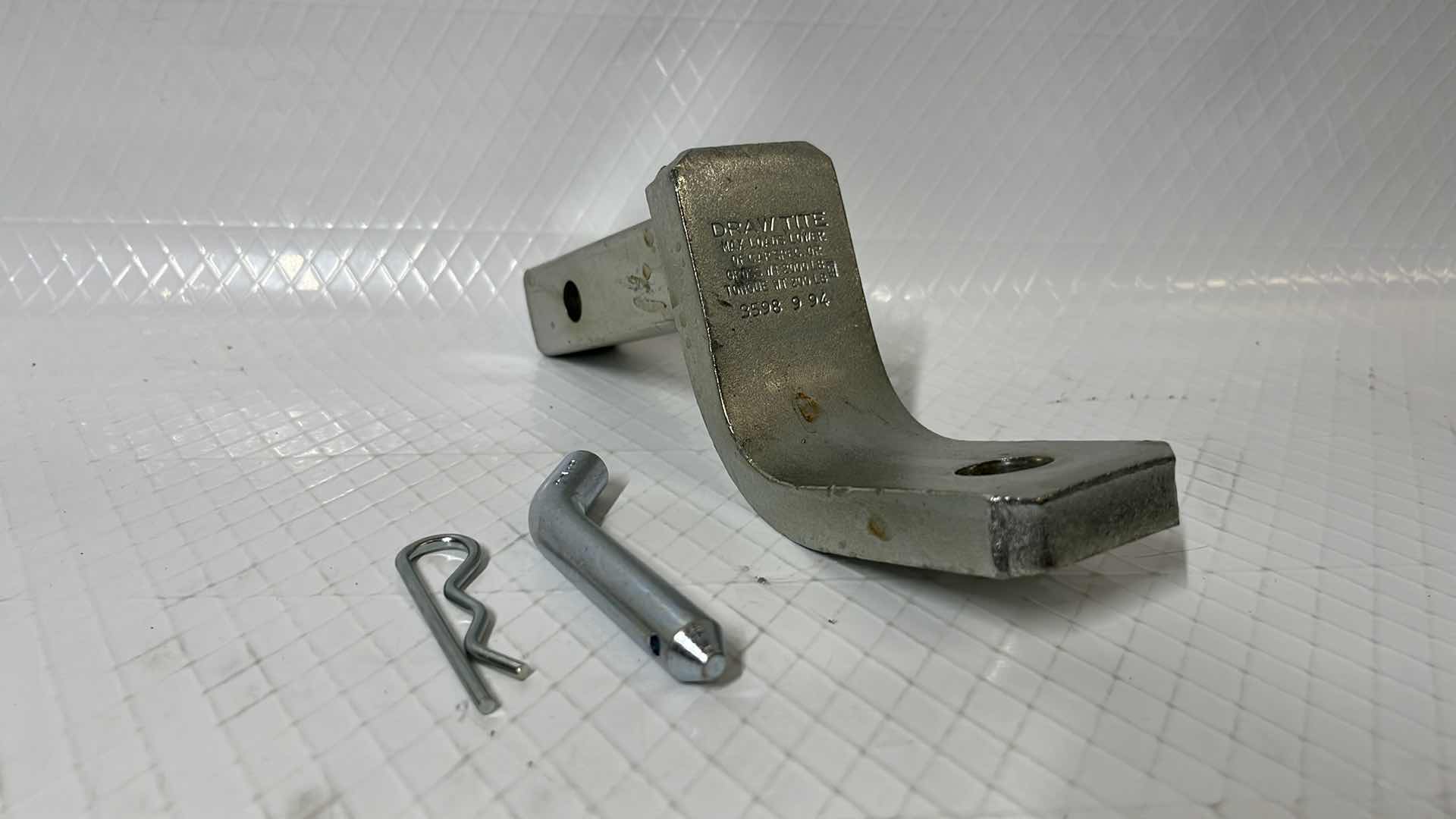 Photo 1 of DRAW-TITE ZINC DRAWBAR KIT, GROSS WT 2000LB TONGUE WT 200LB (3593)