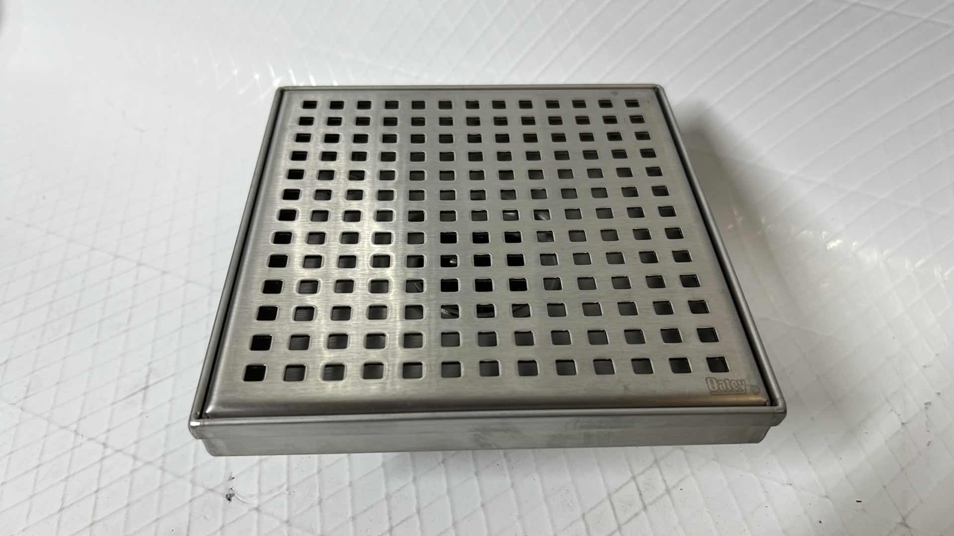 Photo 4 of NEW OATEY DESIGNLINE 6” x 6” SQUARE PATTERN GRATE DRAIN KIT