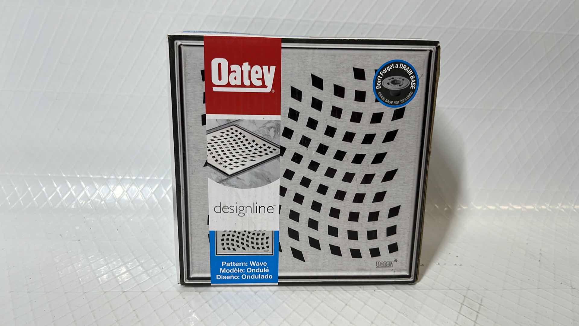 Photo 1 of NEW OATEY DESIGNLINE 6” x 6”WAVE PATTERN GRATE DRAIN KIT