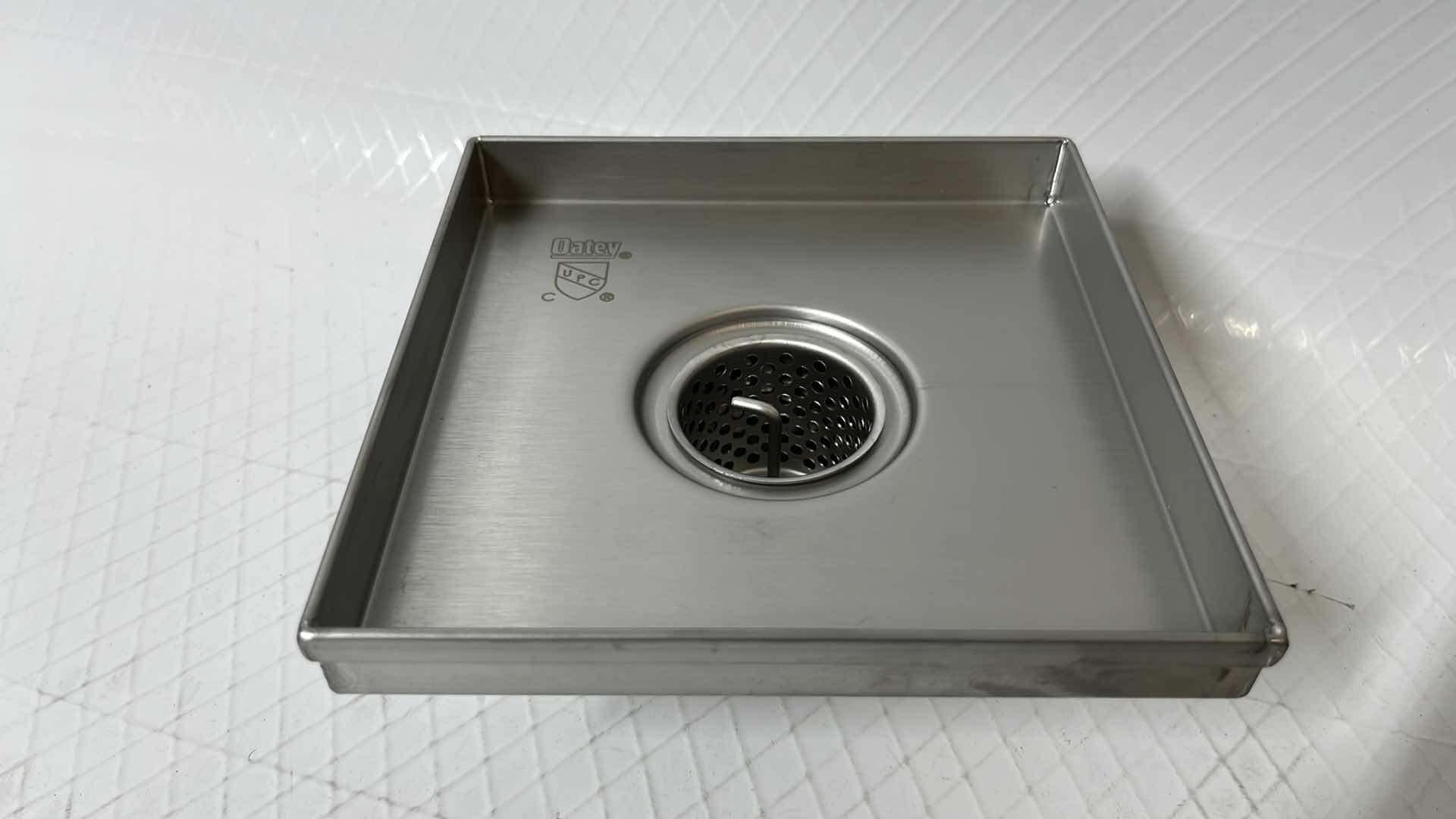 Photo 3 of NEW OATEY DESIGNLINE 6” x 6”WAVE PATTERN GRATE DRAIN KIT