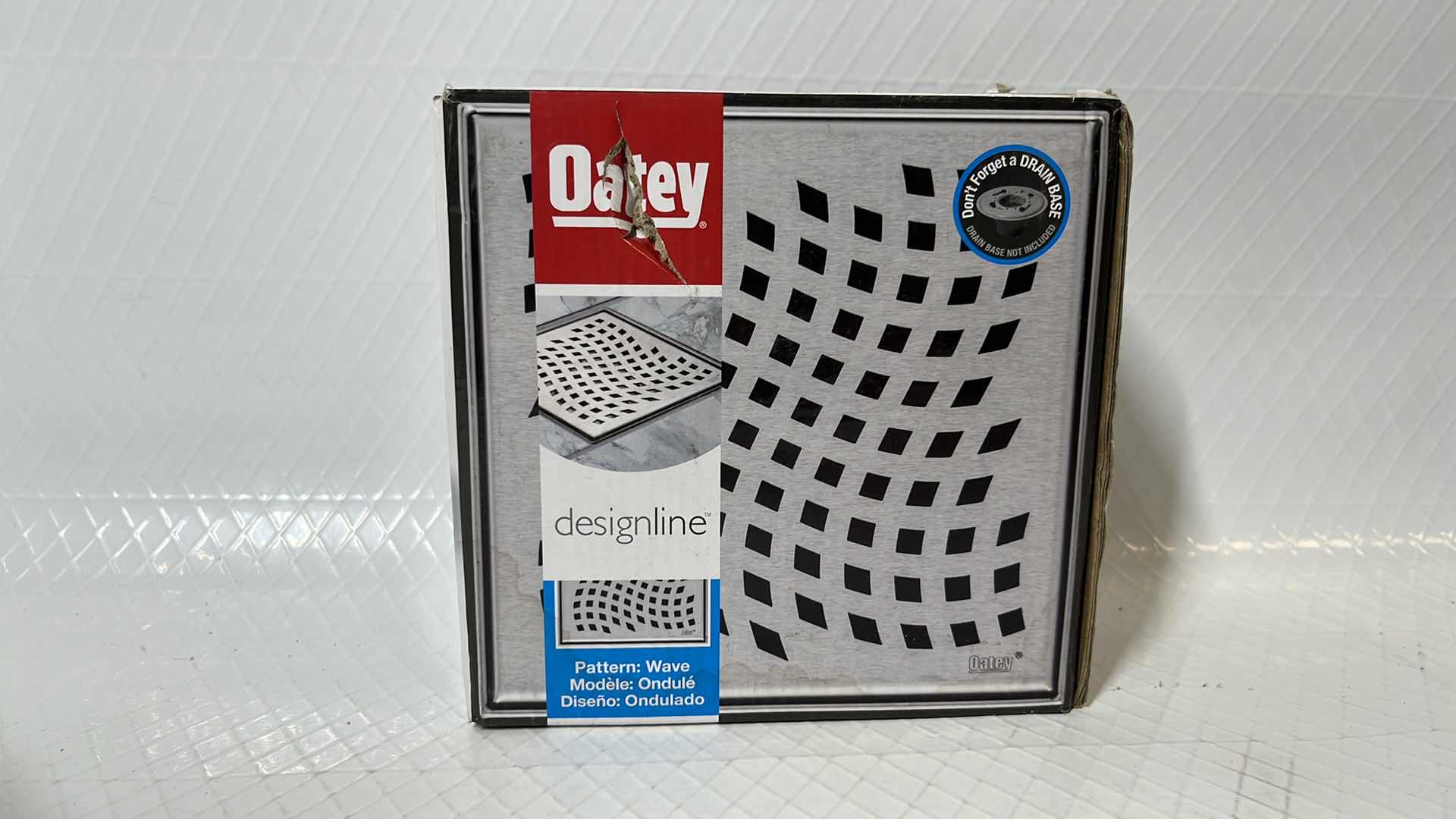 Photo 1 of NEW OATEY DESIGNLINE 6” x 6”WAVE PATTERN GRATE DRAIN KIT